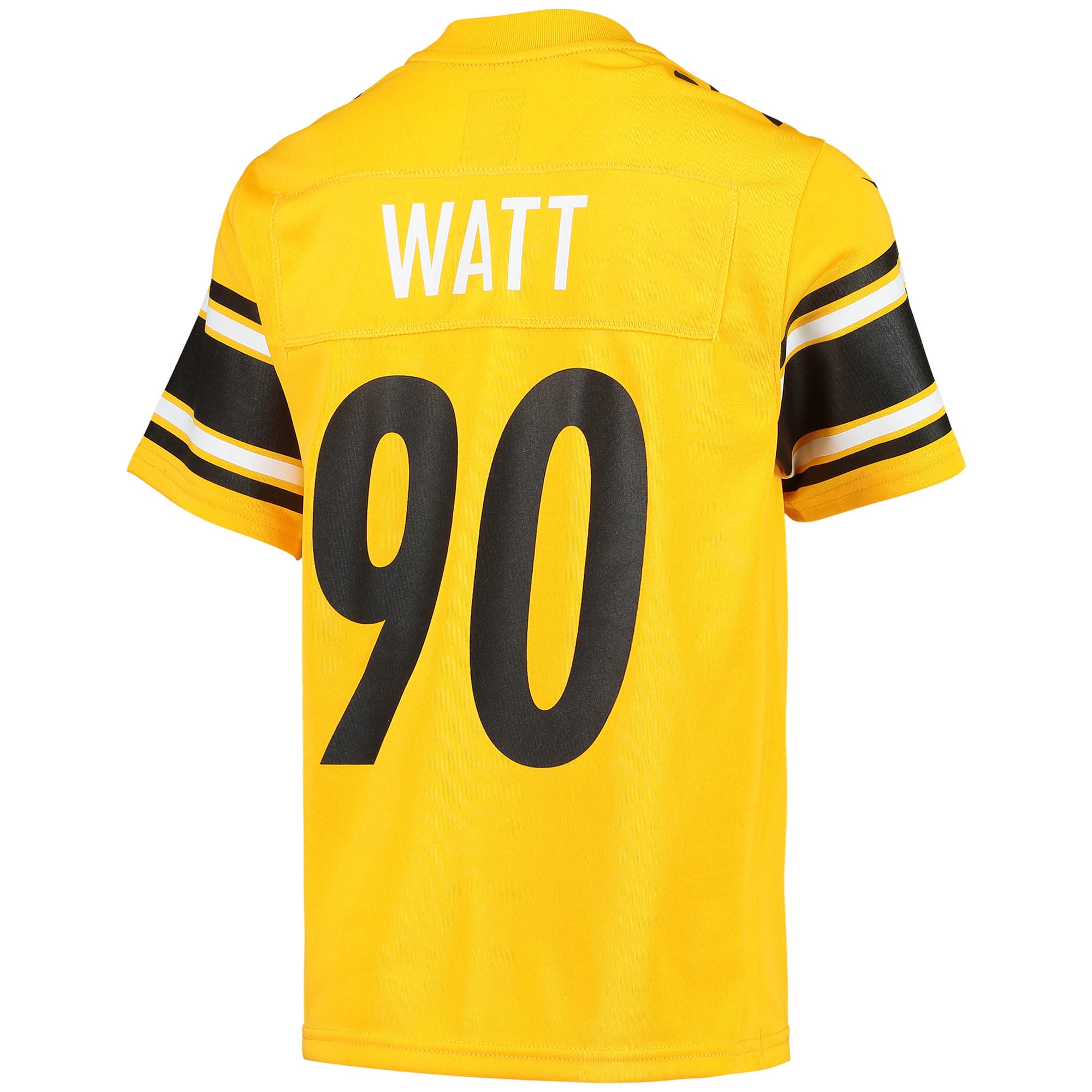 T.J. Watt Pittsburgh Steelers Nike Youth Inverted Team Game Jersey - Gold - vstockx
