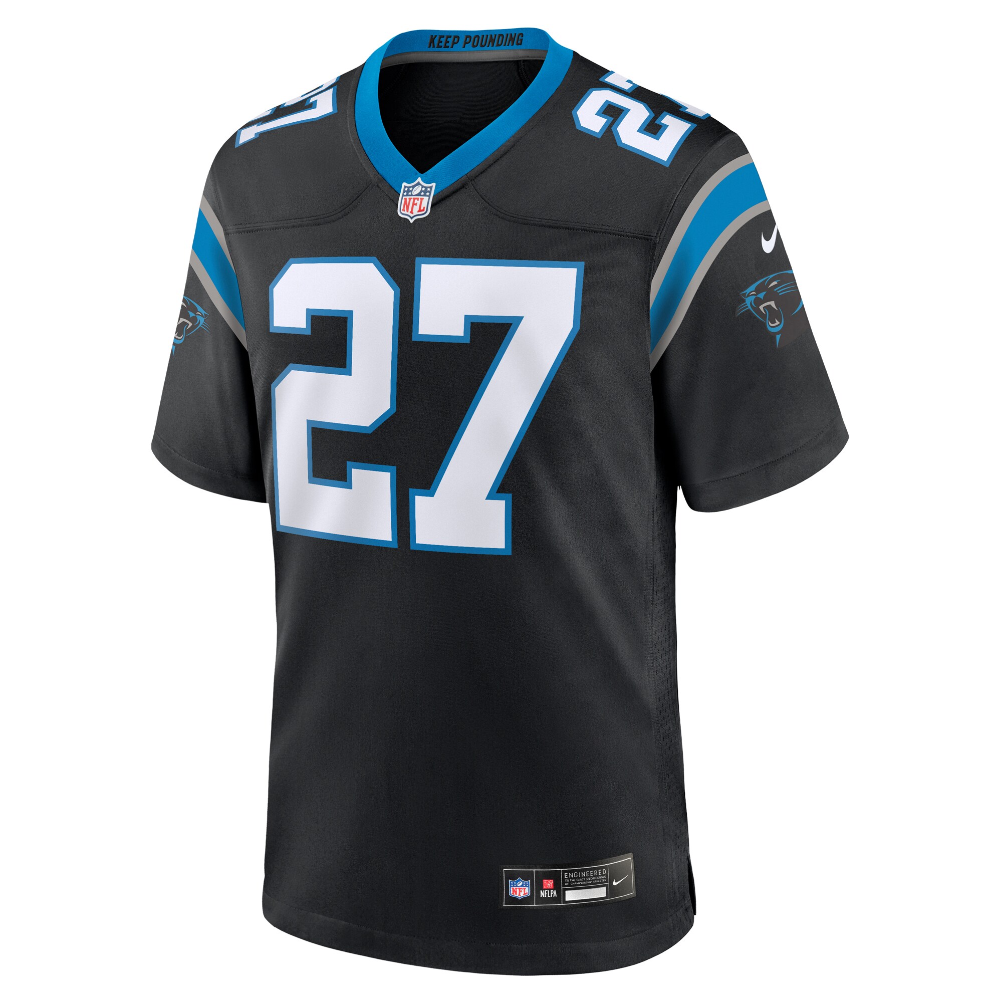 Sam Webb Carolina Panthers Nike Team Game Jersey - Black - vstockx