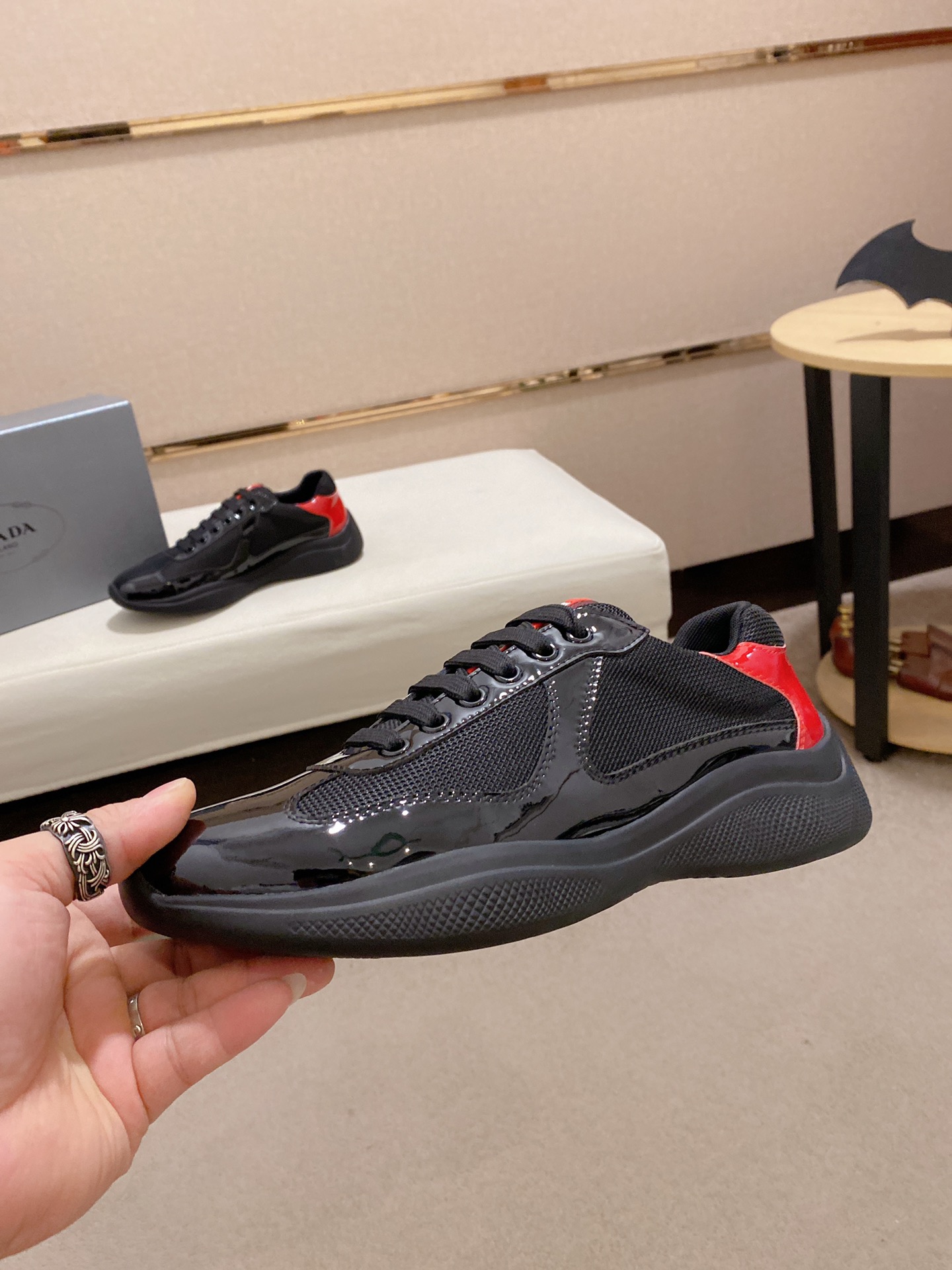 Prada America's Cup sneaker 5 - vstockx