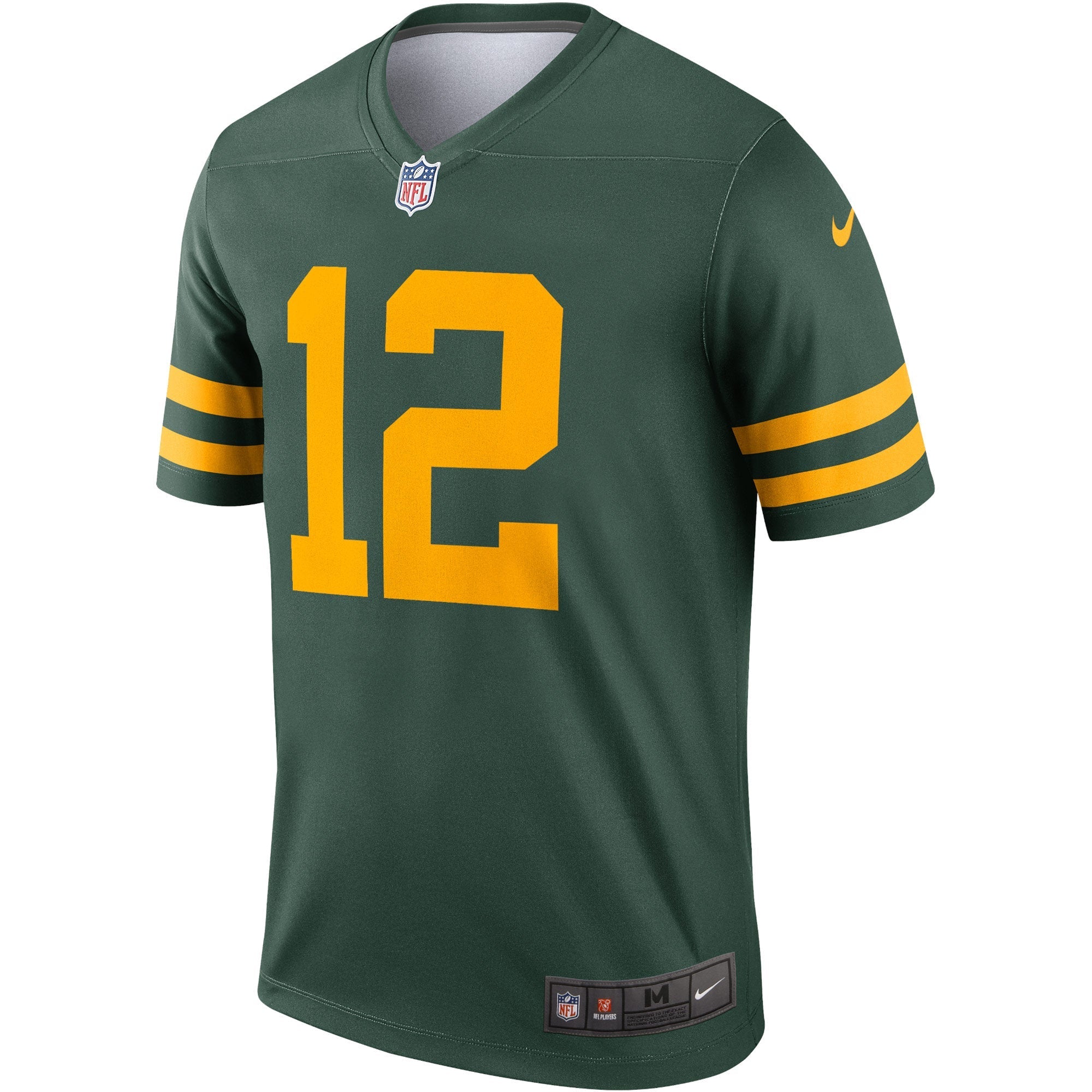 Men's Nike Aaron Rodgers Green Green Bay Packers Alternate Legend Player Jersey - vstockx