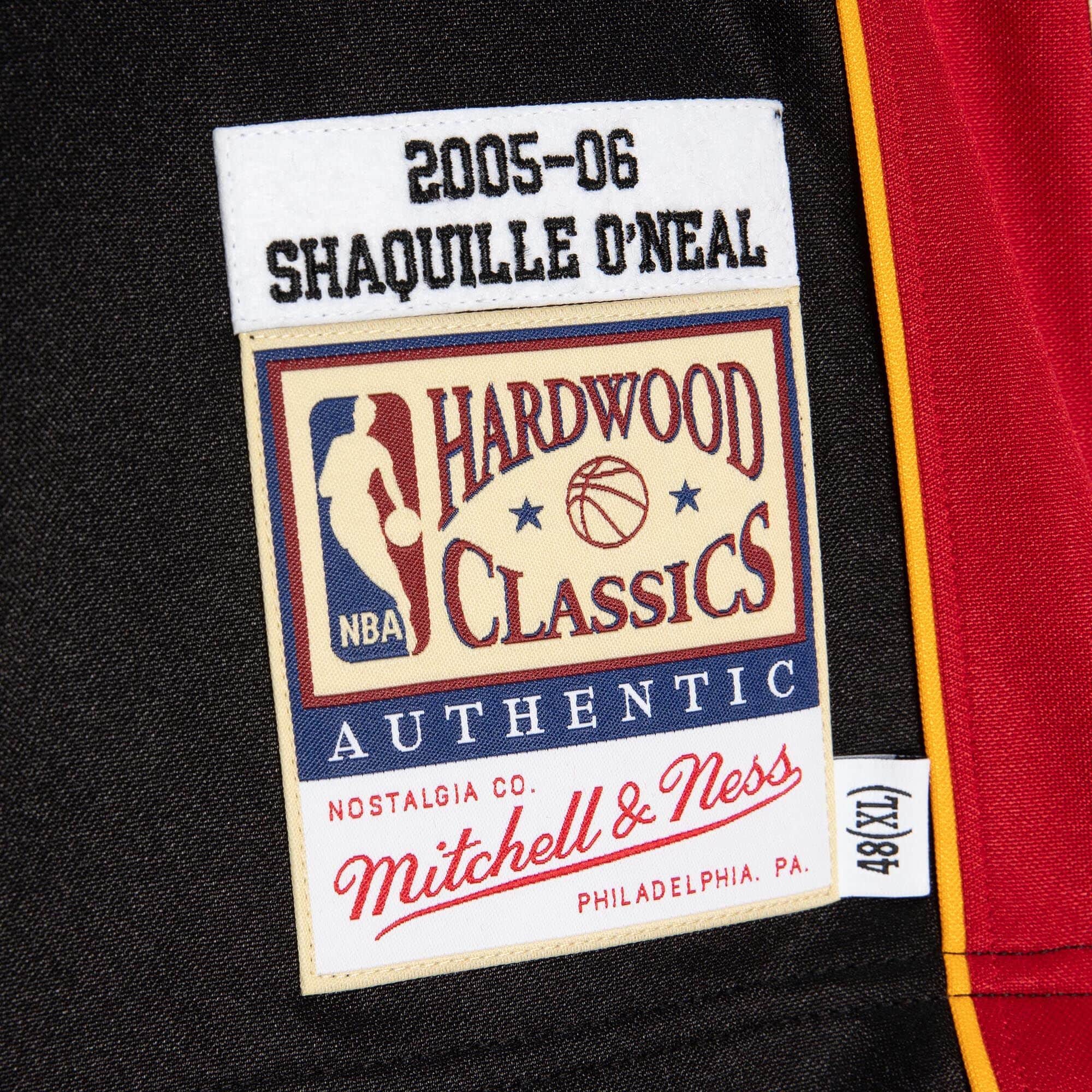Authentic Shaquille O'Neal Miami Heat Road 2005-06 Jersey - vstockx