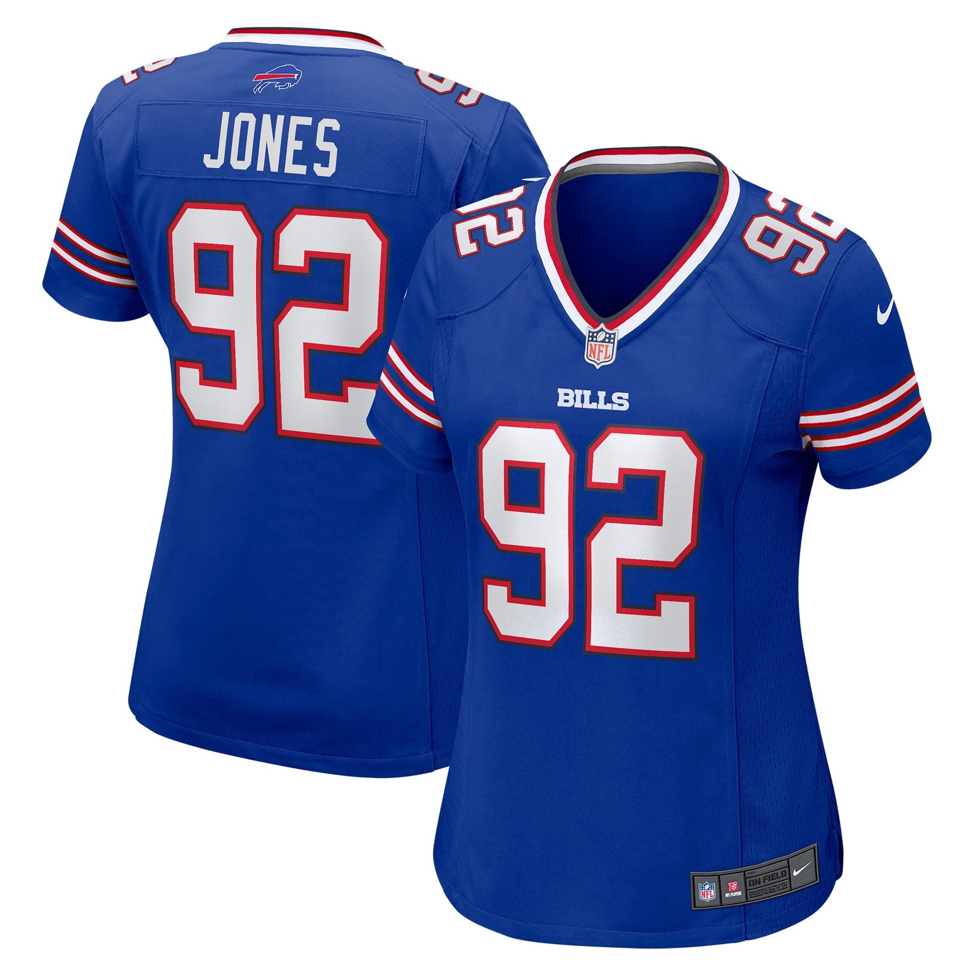 Women's Nike DaQuan Jones Royal Buffalo Bills Game Player Jersey - vstockx
