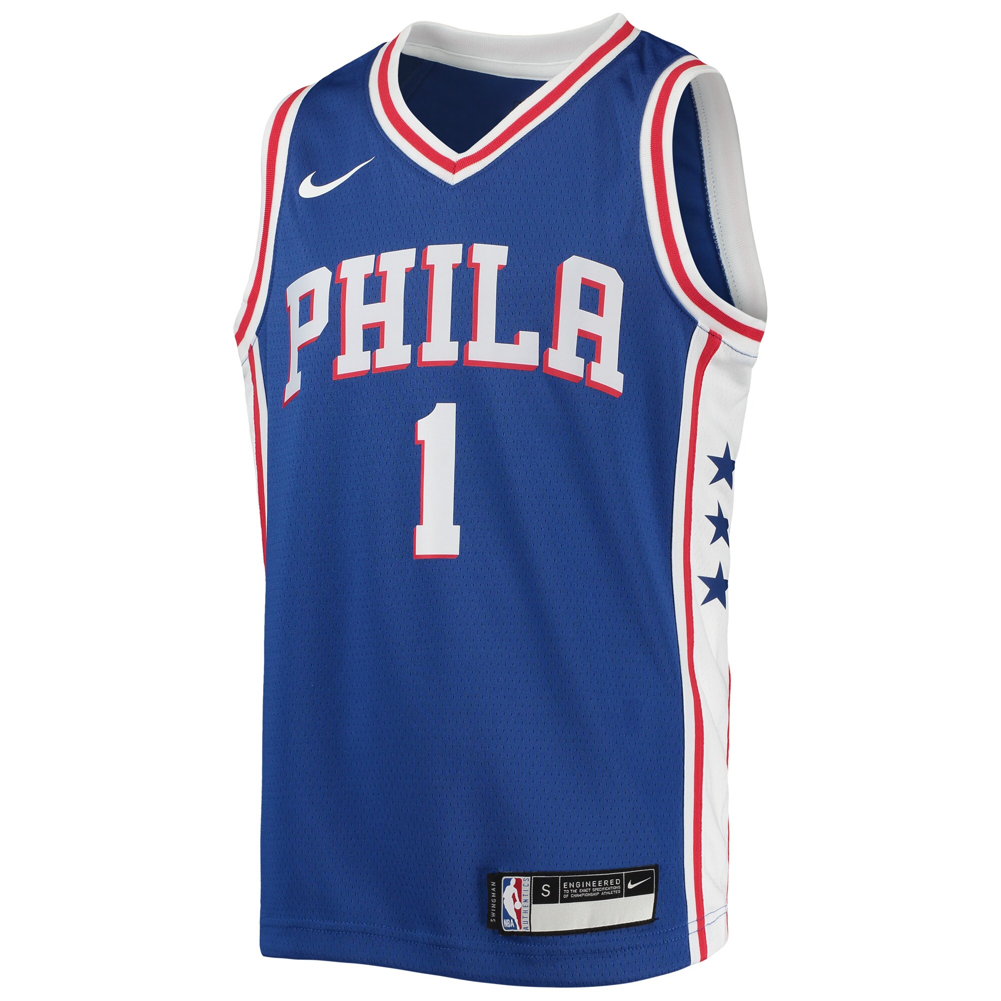 James Harden Philadelphia 76ers Nike Youth 2021/22 Swingman Jersey - Icon Edition - Royal - vstockx