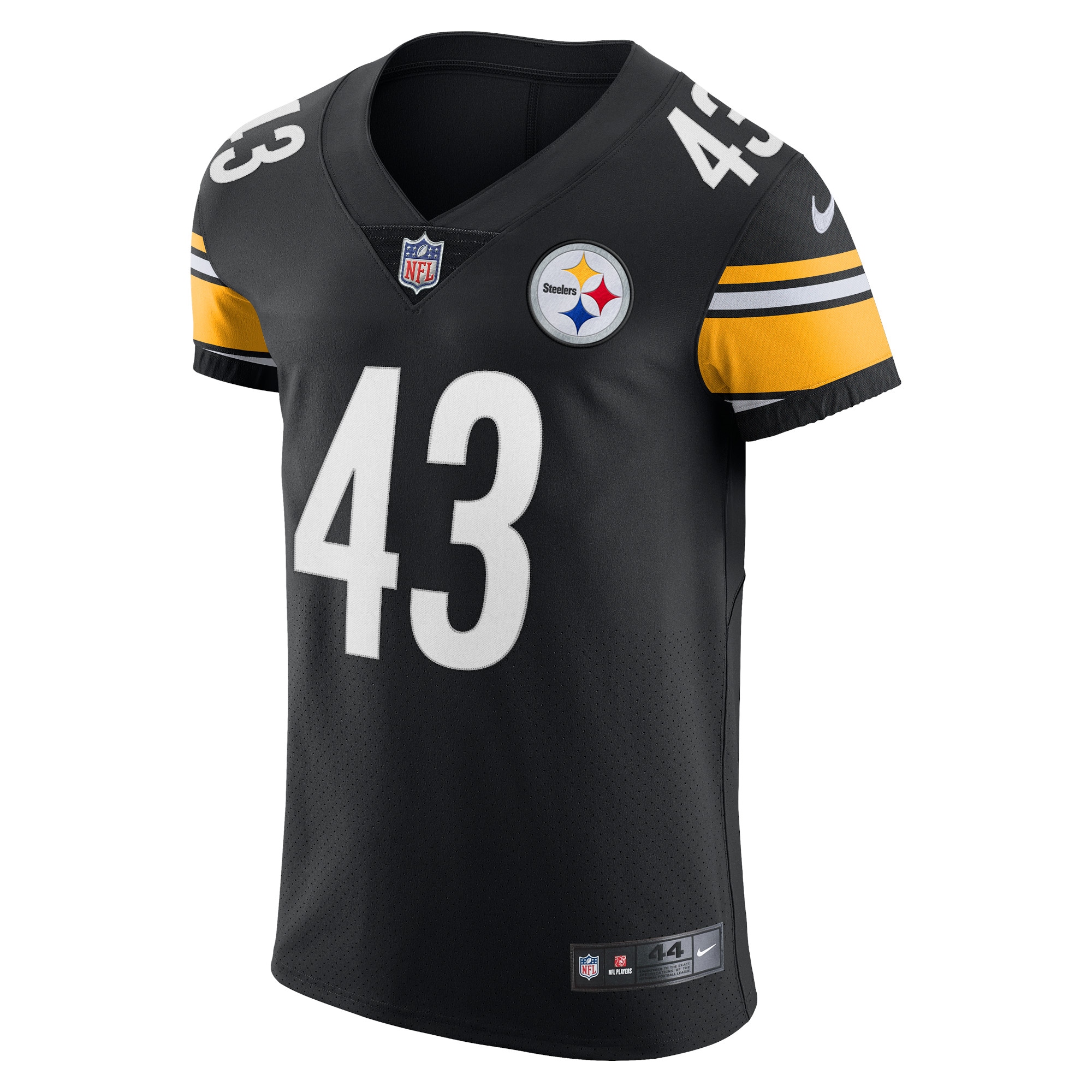 Troy Polamalu Pittsburgh Steelers Nike Retired Player Elite Jersey - Black - vstockx