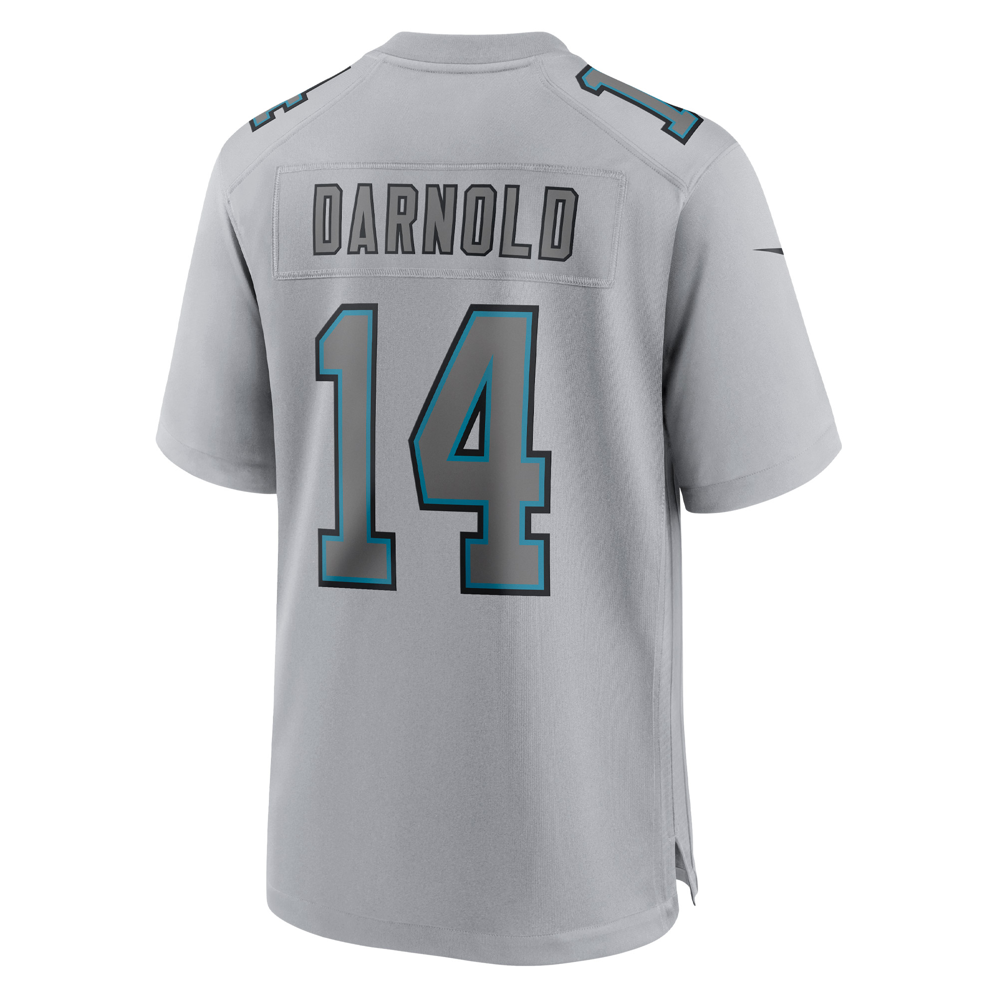 Sam Darnold Carolina Panthers Nike Atmosphere Fashion Game Jersey - Gray - vstockx
