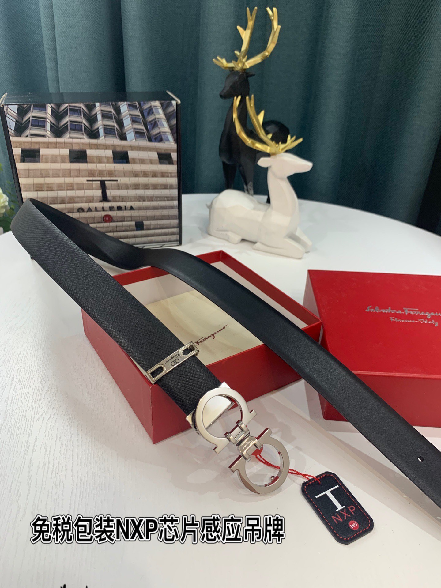 Streetwear Belt Ferragamo 319174 size:3.5cm - vstockx