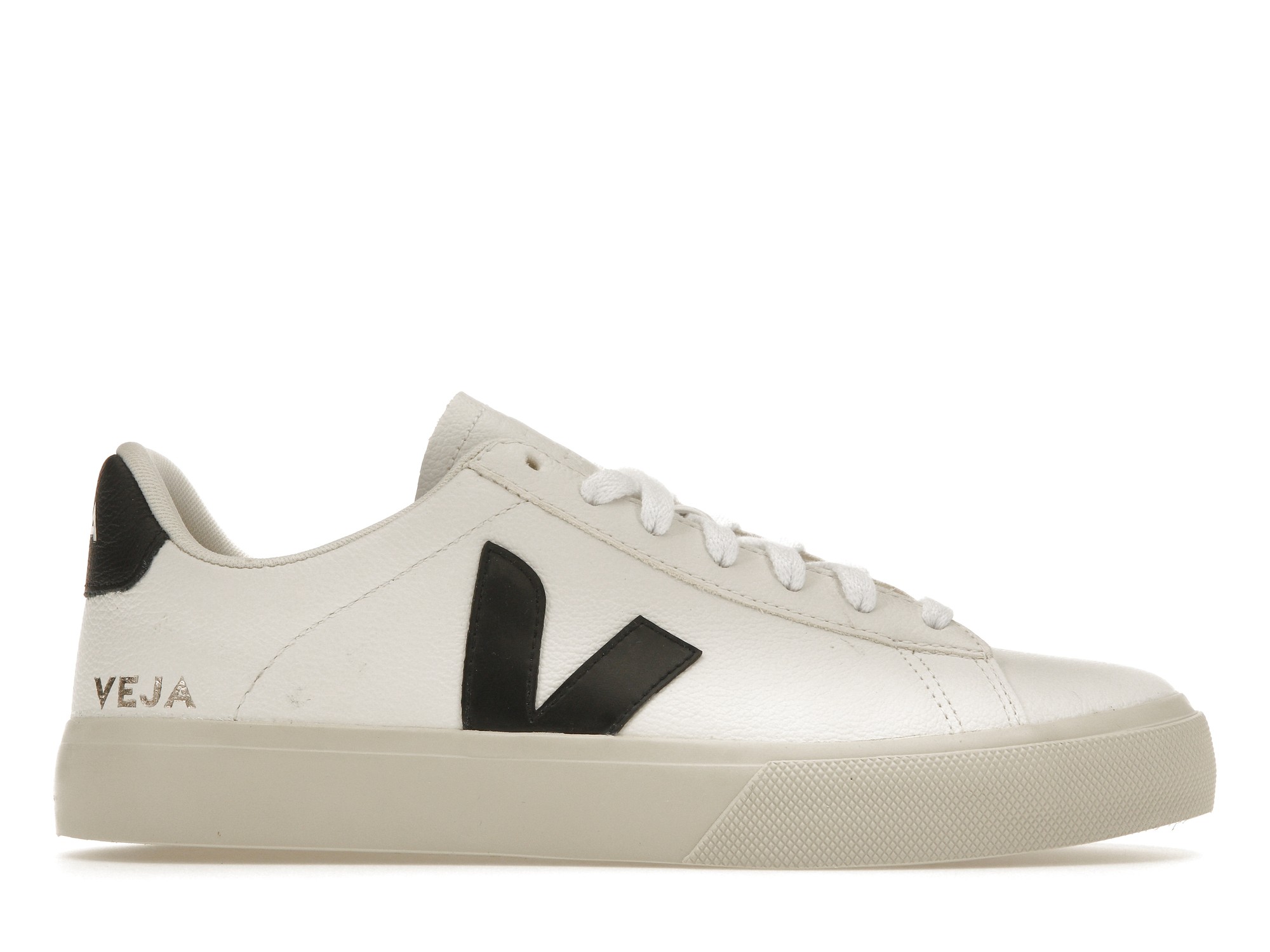 Veja Campo Low Chromefree White Black - vstockx