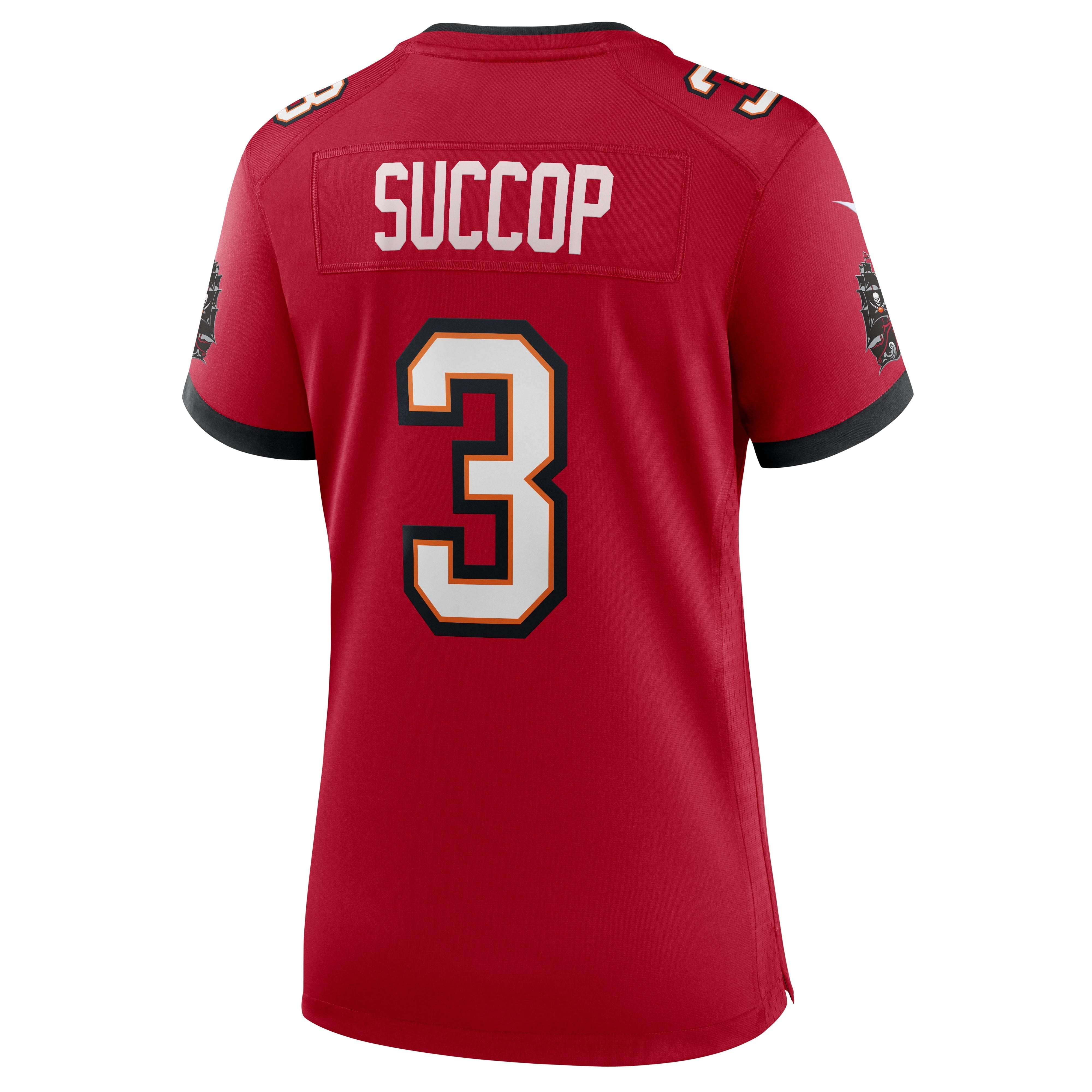 Women's Nike Ryan Succop Red Tampa Bay Buccaneers Team Game Jersey - vstockx