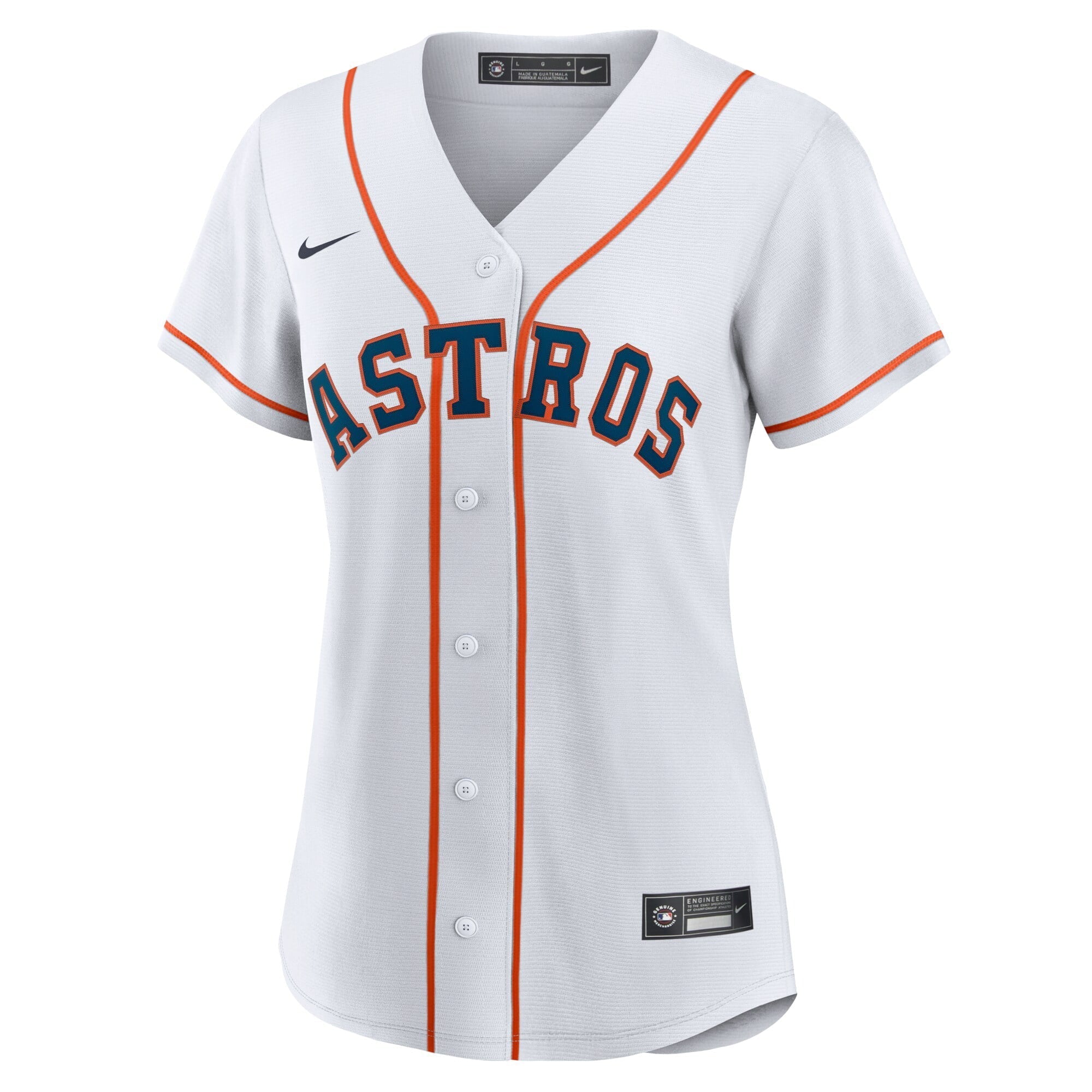 Women's Nike White Houston Astros Home Replica Team Jersey - vstockx