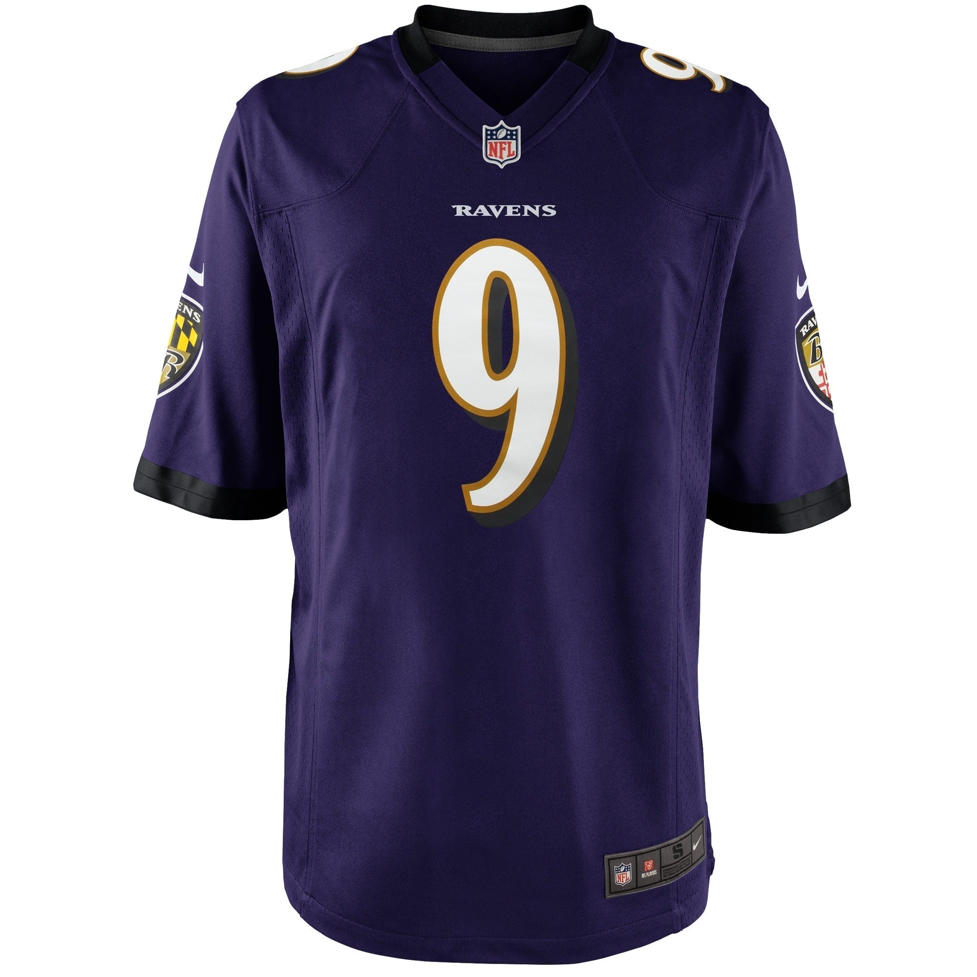 Youth Nike Justin Tucker Purple Baltimore Ravens Game Jersey - vstockx