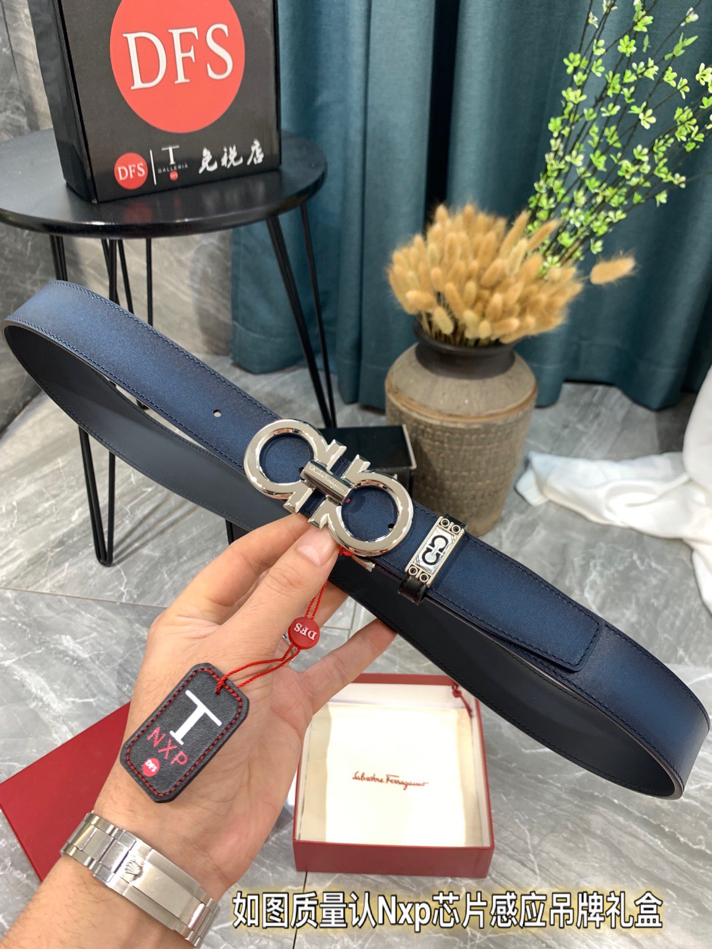 Streetwear Belt Ferragamo 319300 size:3.5cm - vstockx