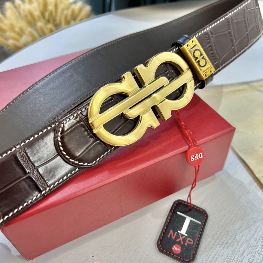 Streetwear Belt Ferragamo 319571 size:3.5cm - vstockx