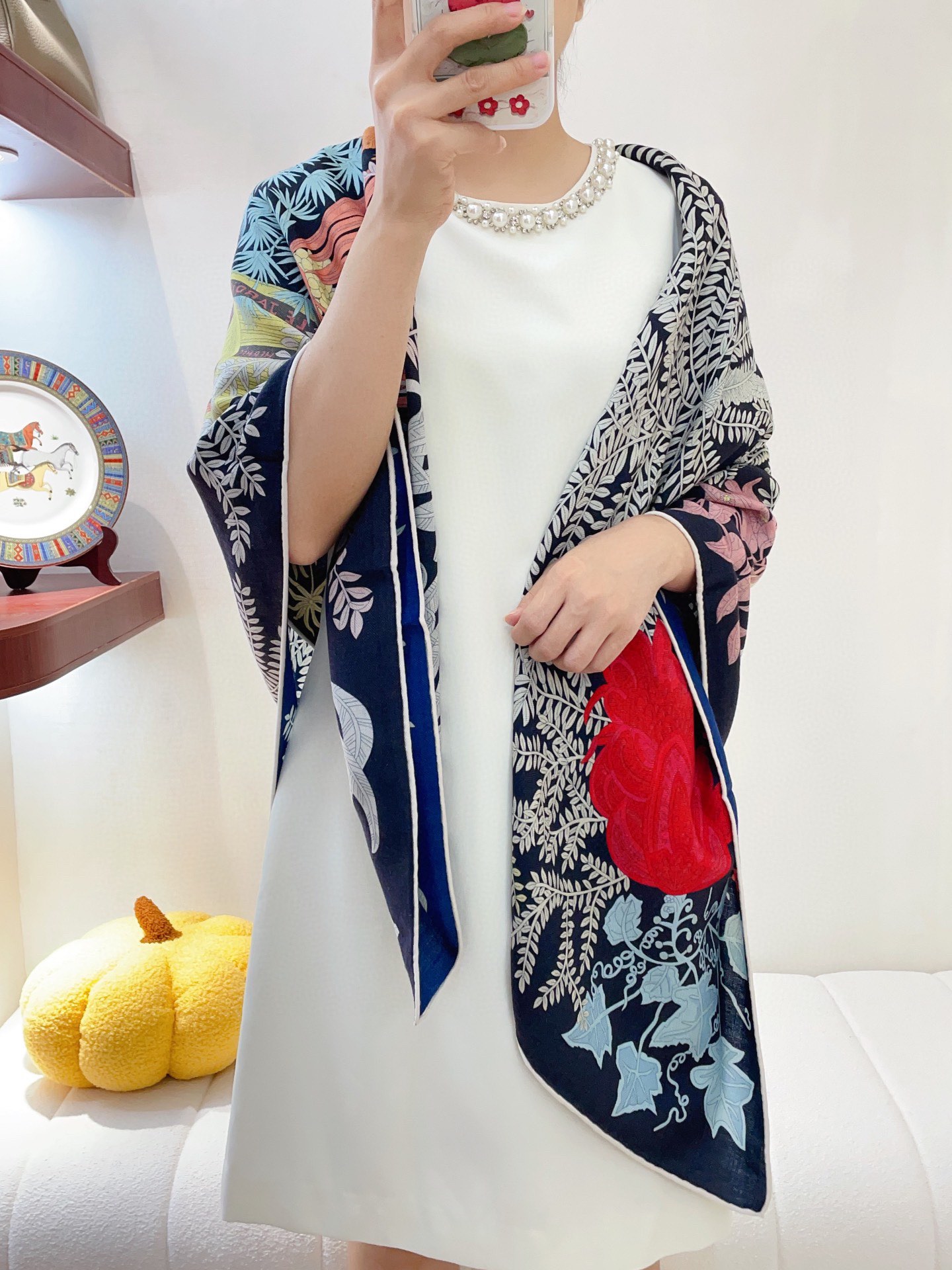 Streetwear Scarf Hermes 328763 SIZE:135cm*135cm - vstockx