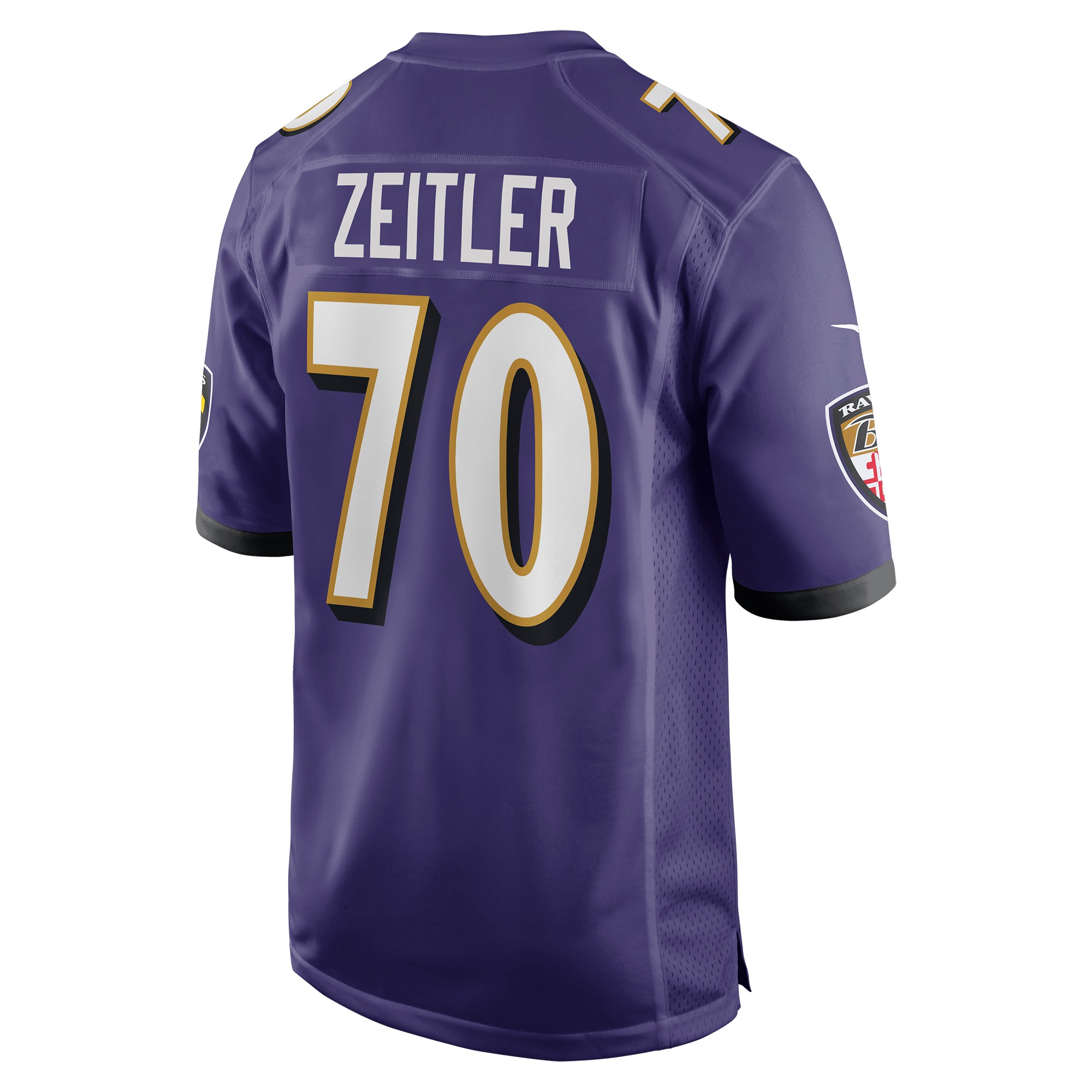 Kevin Zeitler Baltimore Ravens Nike Game Jersey - Purple - vstockx