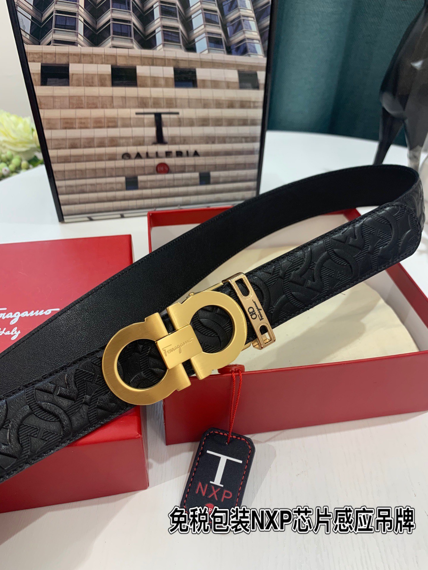 Streetwear Belt Ferragamo 319219 size:3.5cm - vstockx
