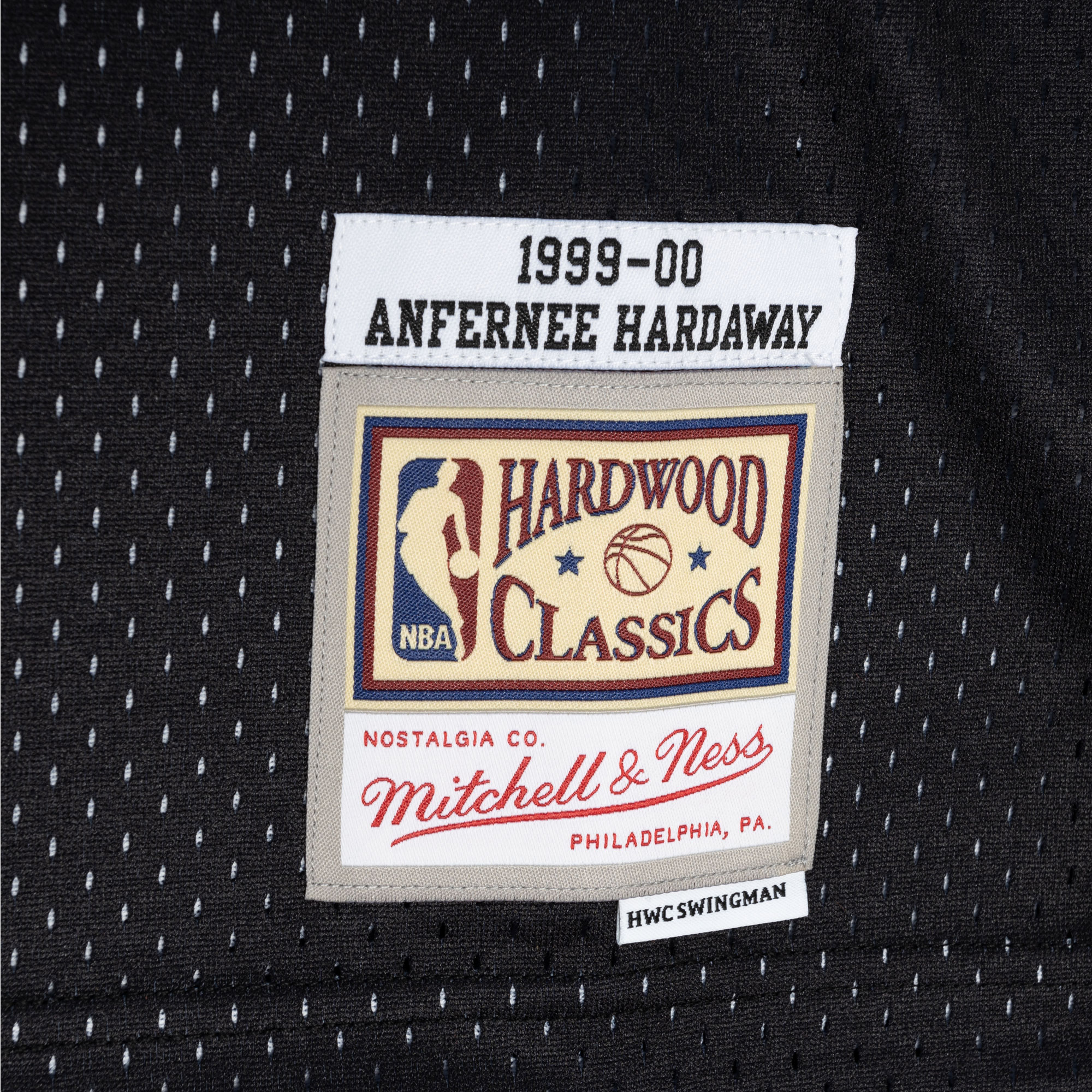 Penny Hardaway Phoenix Suns Mitchell & Ness Hardwood Classics 1999/00 Split Swingman Jersey - Purple/Black - vstockx