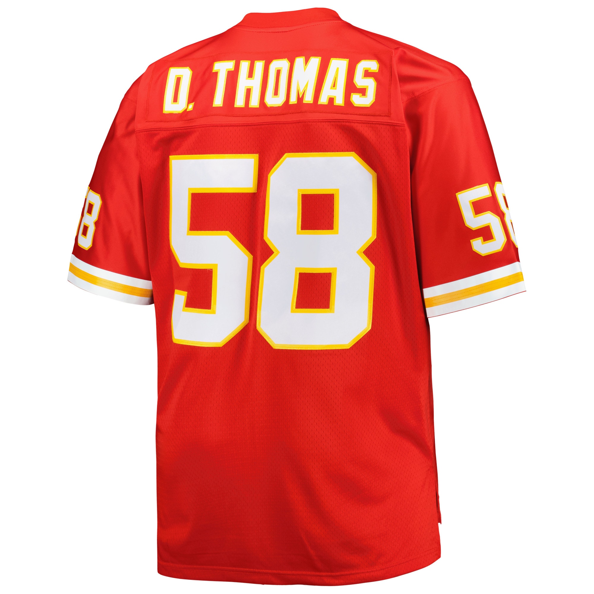 Derrick Thomas Kansas City Chiefs Mitchell & Ness Big & Tall 1994 Retired Player Replica Jersey - Red - vstockx