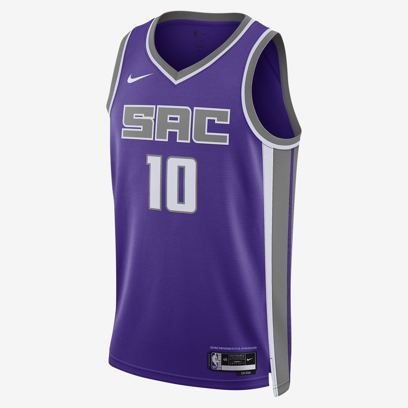 Sacramento Kings Icon Edition 2022/23 Nike Dri-FIT NBA Swingman Jersey - Field Purple - vstockx