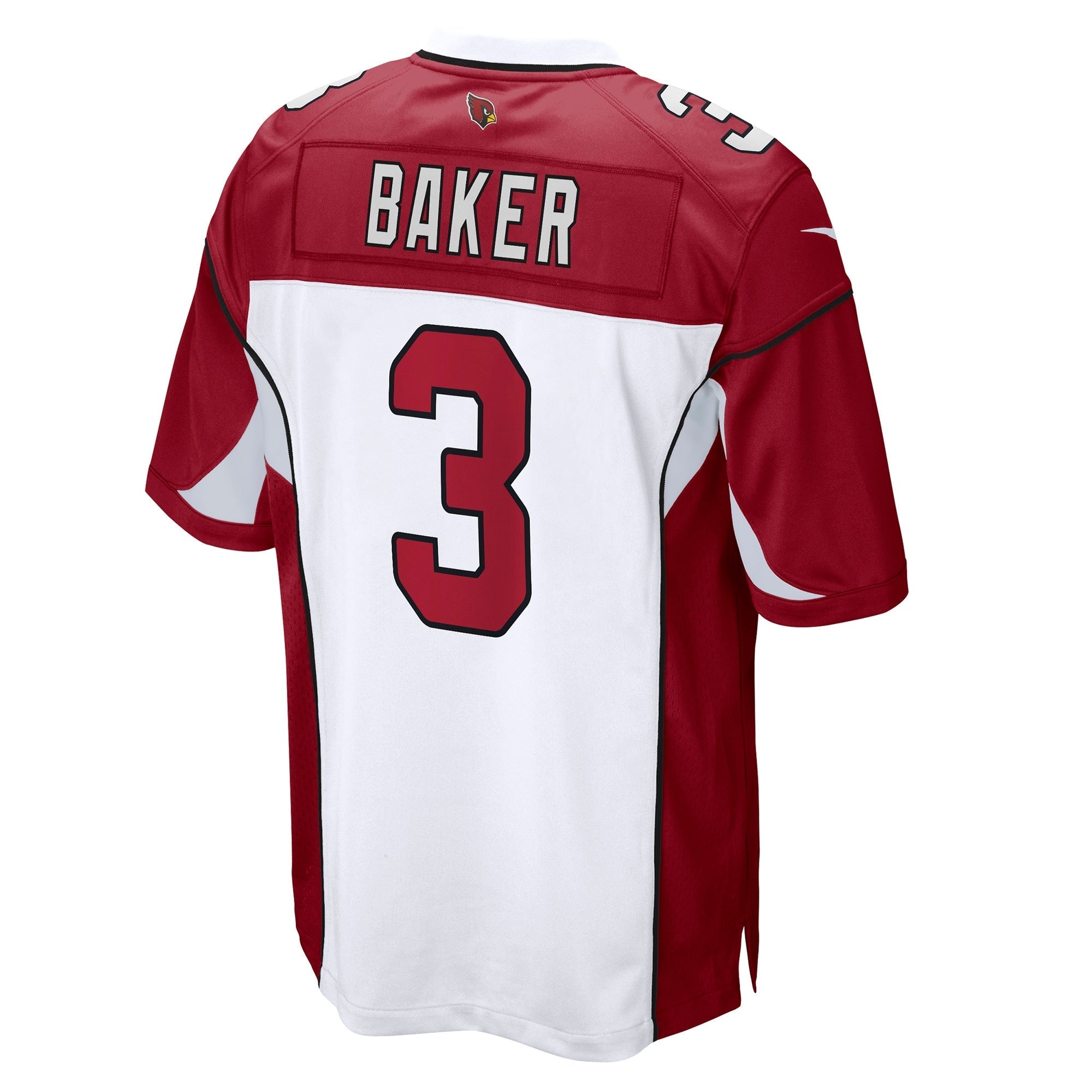 Men's Nike Budda Baker White Arizona Cardinals Game Jersey - vstockx