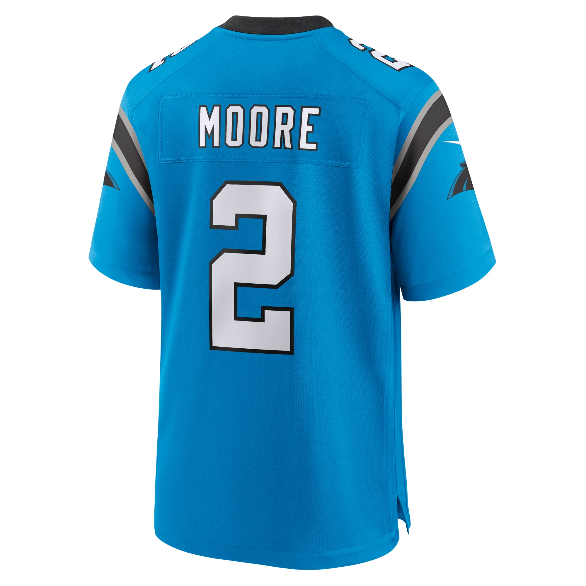 D.J. Moore Carolina Panthers Nike Alternate Game Jersey - Blue - vstockx