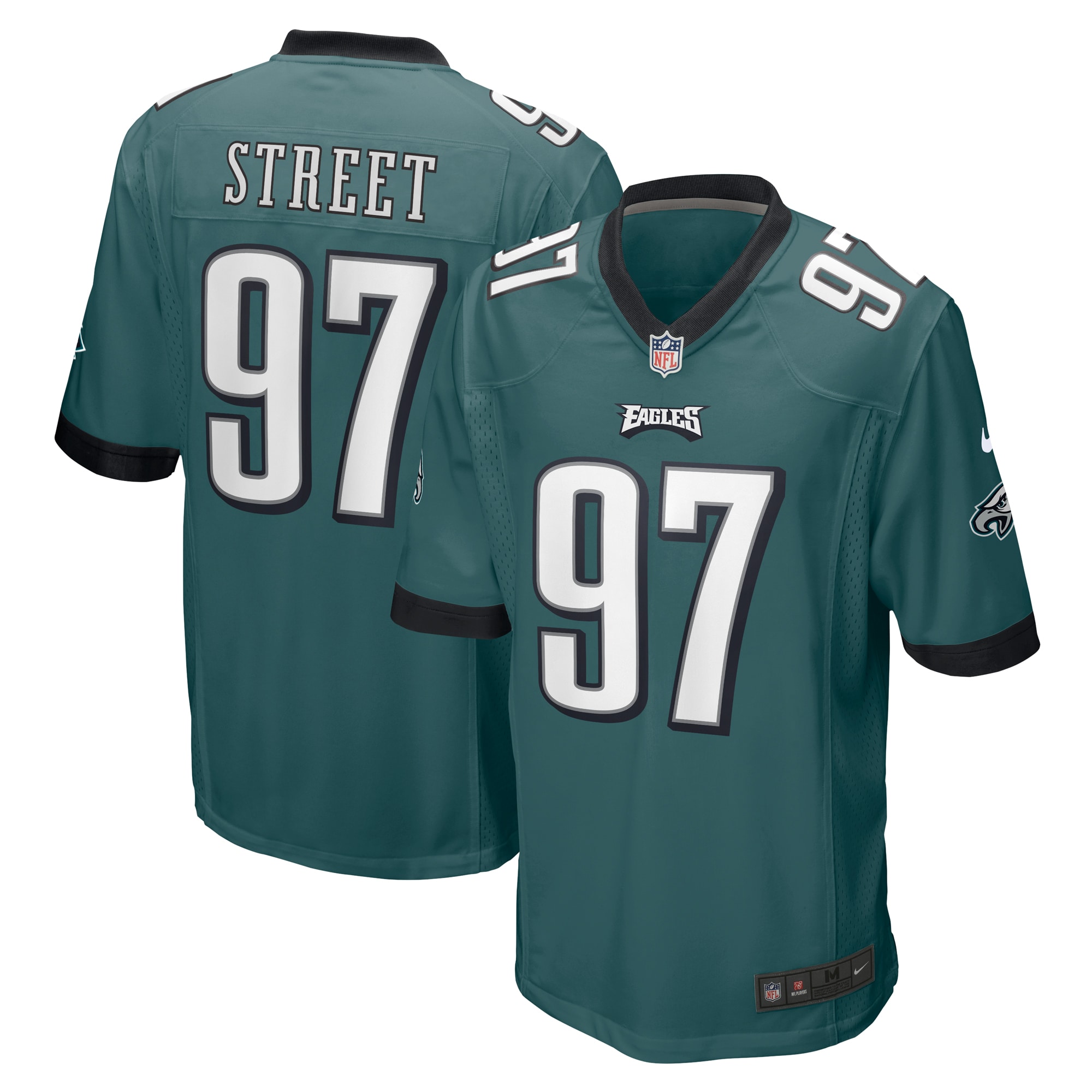 Kentavius Street Philadelphia Eagles Nike Game Player Jersey - Midnight Green - vstockx