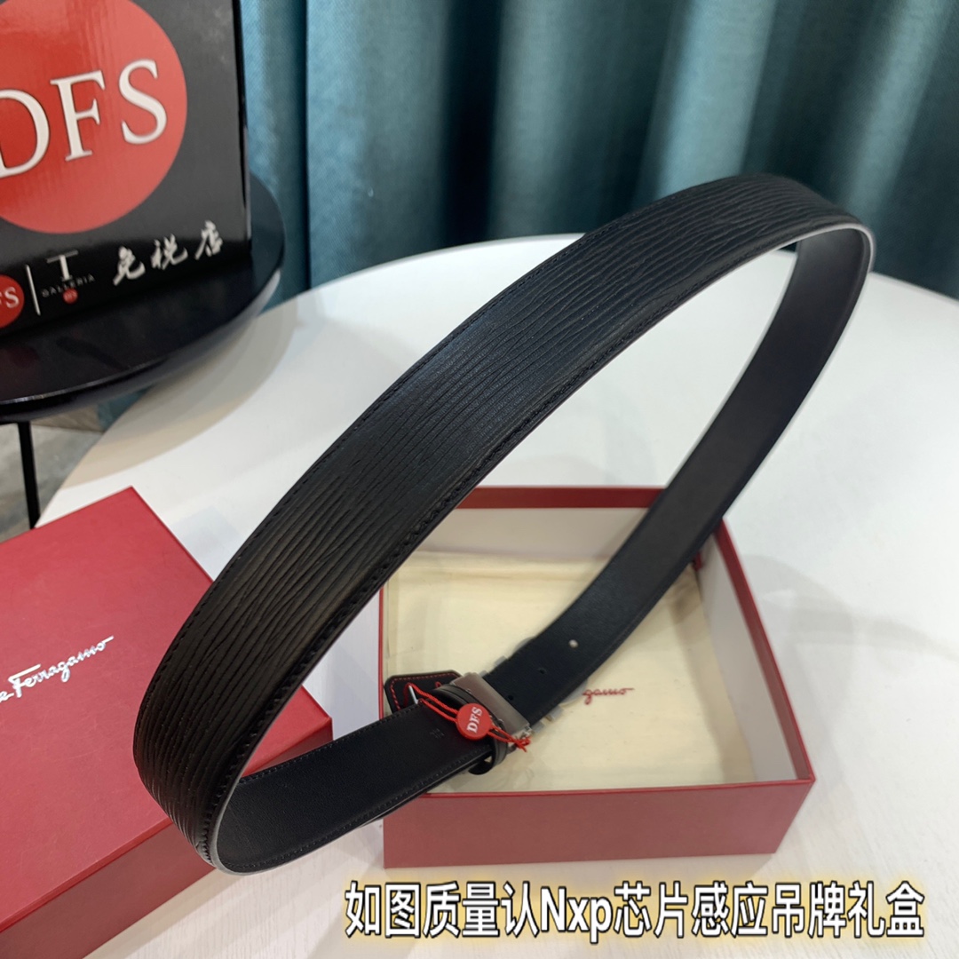 Streetwear Belt Ferragamo 319421 size:3.5cm - vstockx