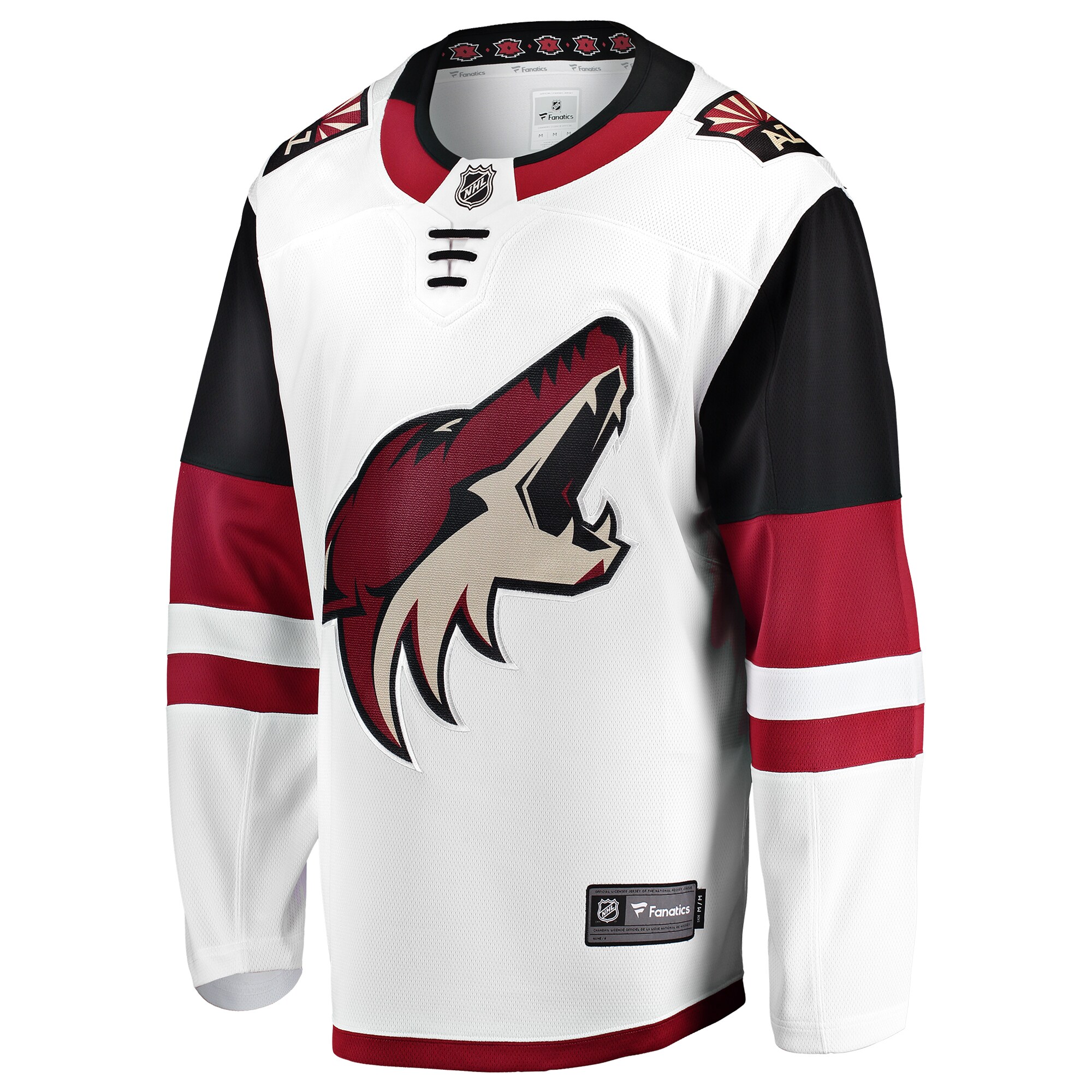 Arizona Coyotes Fanatics Branded Breakaway Away Jersey - White - vstockx