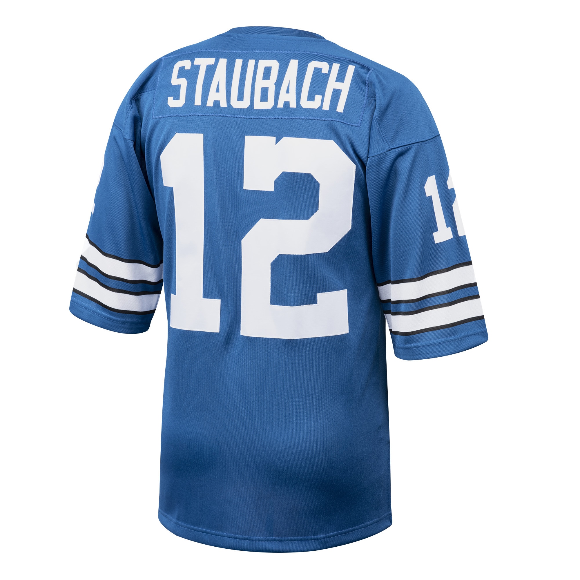 Roger Staubach Dallas Cowboys Mitchell & Ness 1971 Authentic Throwback Retired Player Jersey - Blue - vstockx