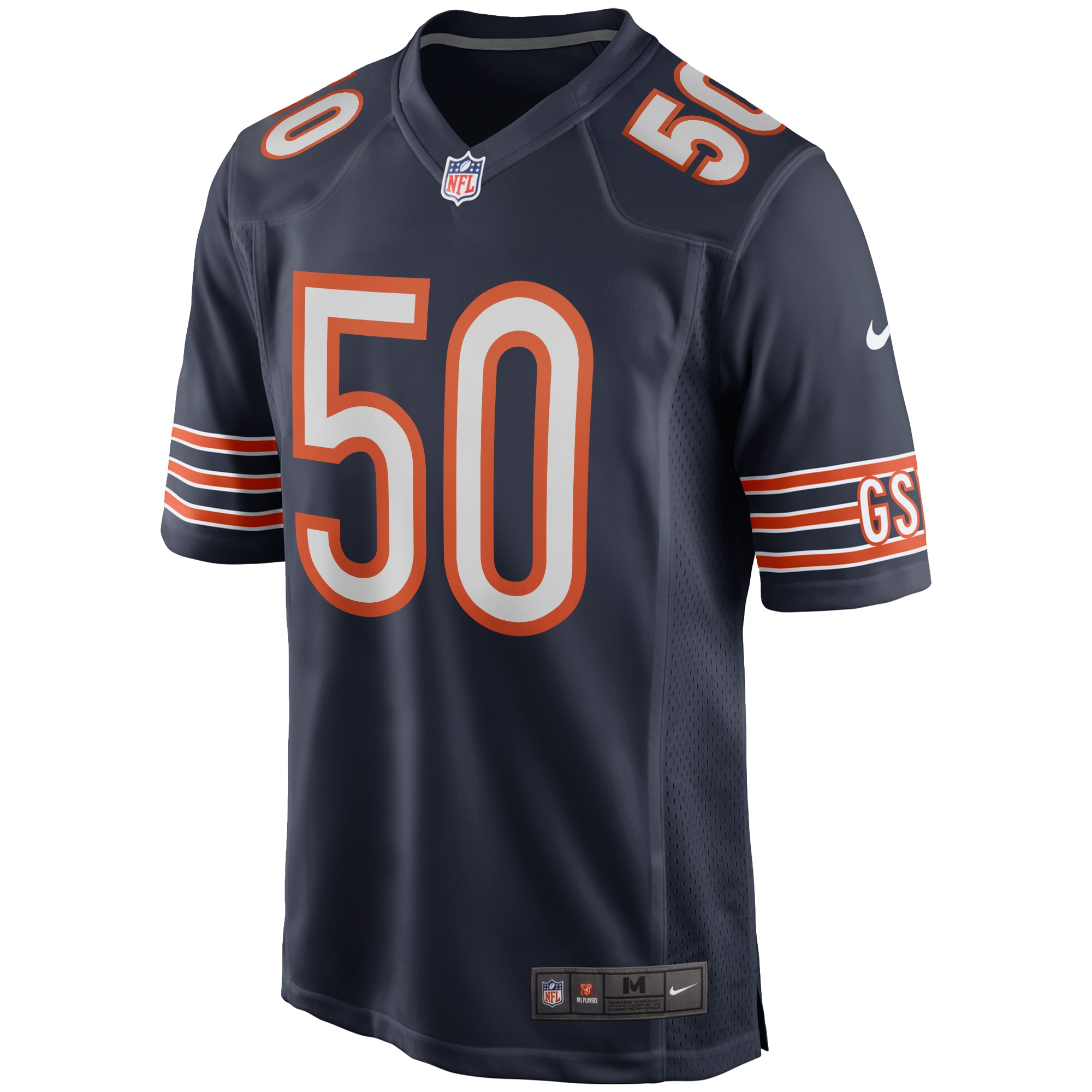 Mike Singletary Chicago Bears Nike Game Retired Player Jersey - Navy - vstockx