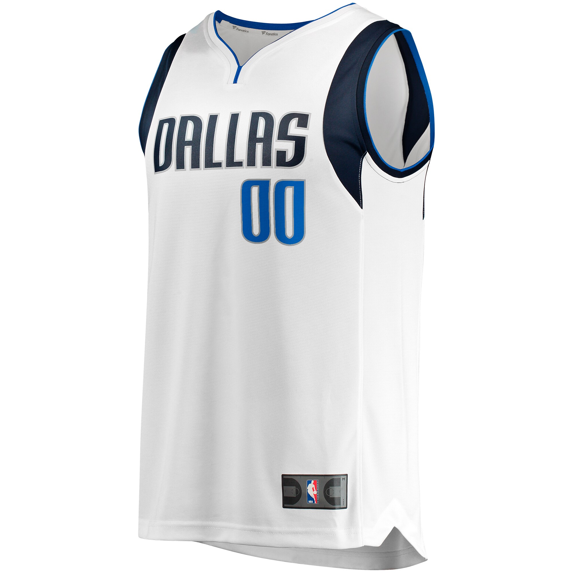 JaVale McGee Dallas Mavericks Fanatics Branded Fast Break Player Jersey - Association Edition - White - vstockx