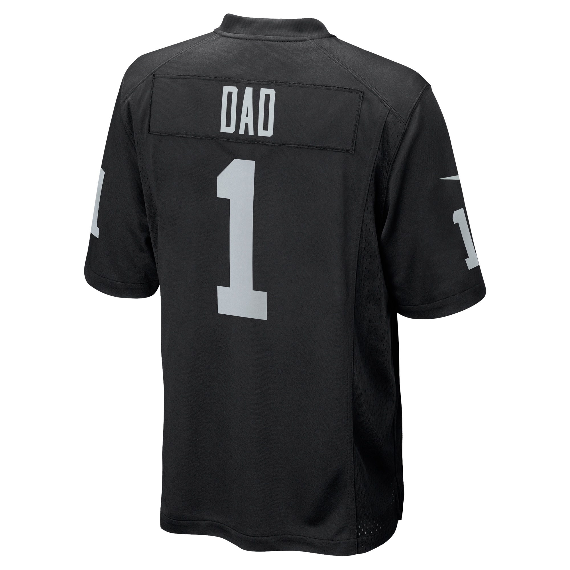 Number 1 Dad Las Vegas Raiders Nike Game Jersey - Black - vstockx