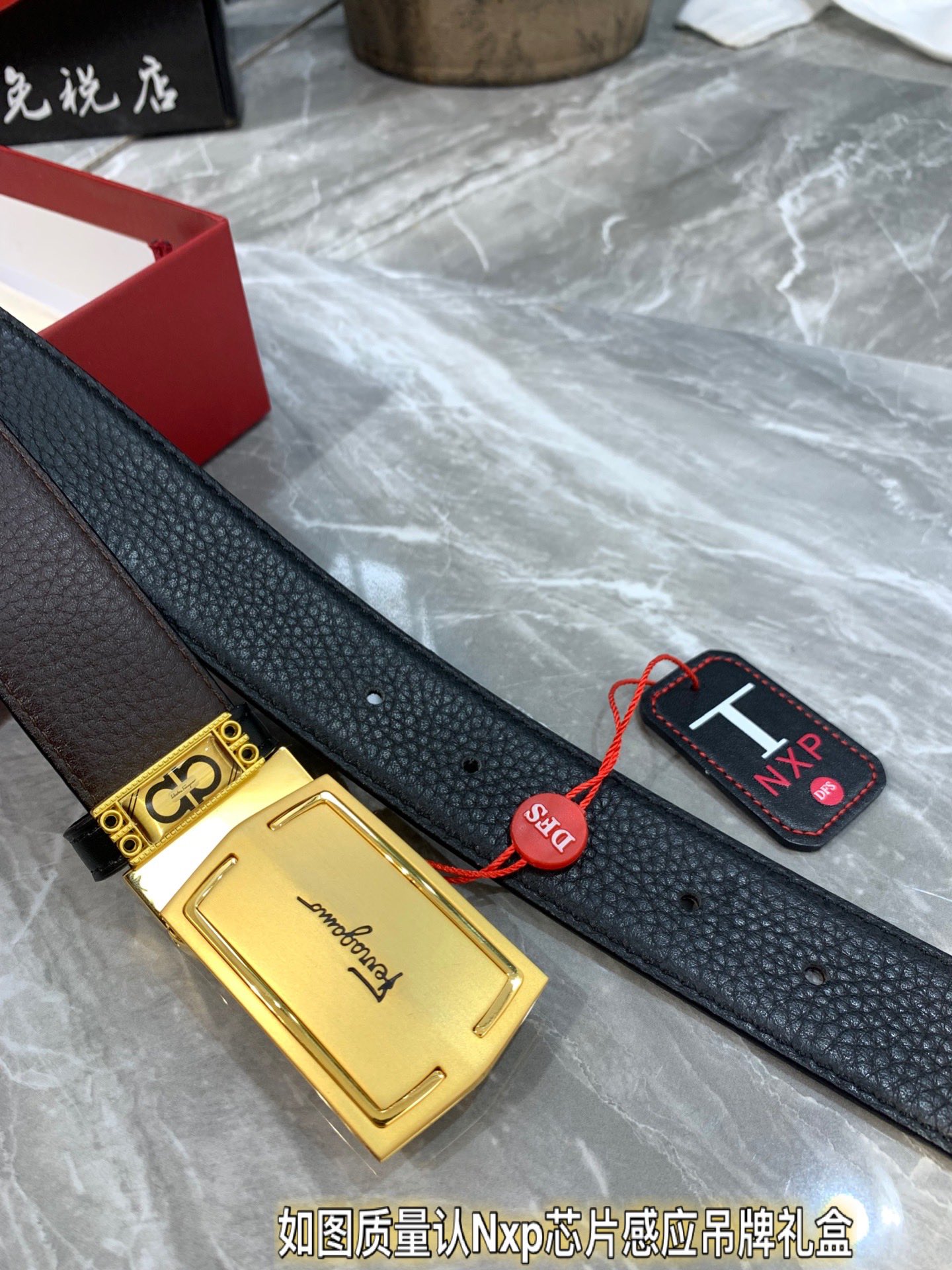 Streetwear Belt Ferragamo 319314 size:3.5cm - vstockx