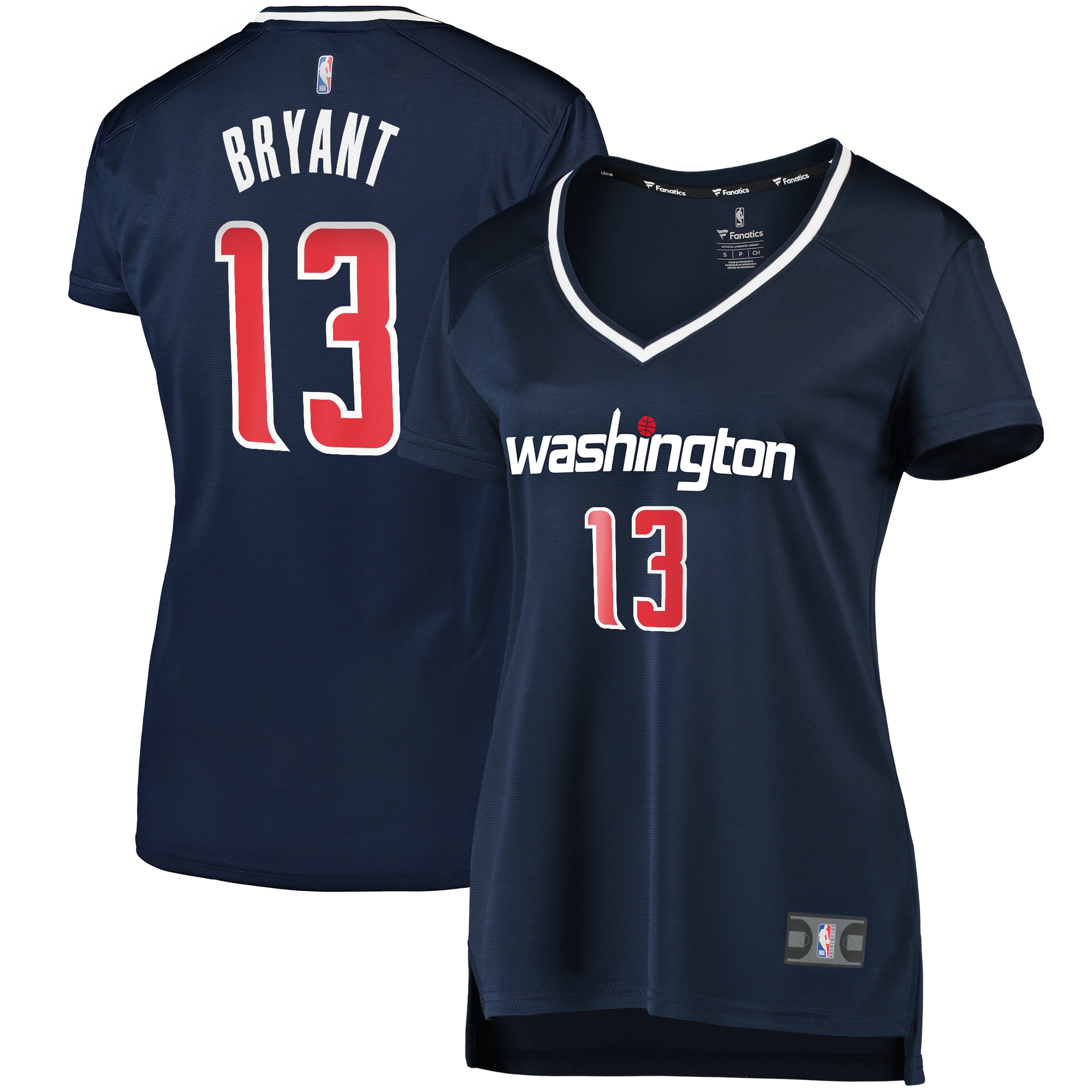 Thomas Bryant Washington Wizards Fanatics Branded Women's Fast Break Player Jersey - Statement Edition - Navy - vstockx