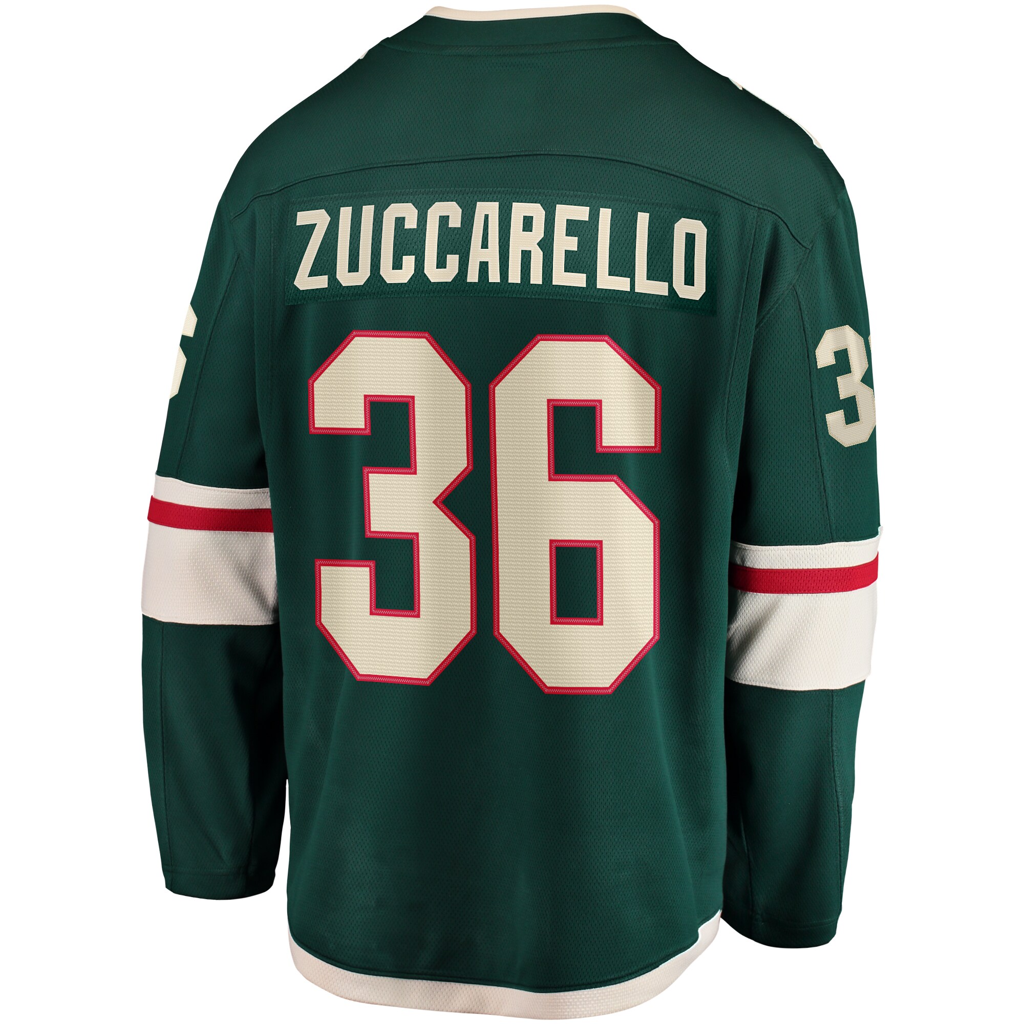 Mats Zuccarello Minnesota Wild Fanatics Branded Premier Breakaway Player Jersey - Green - vstockx