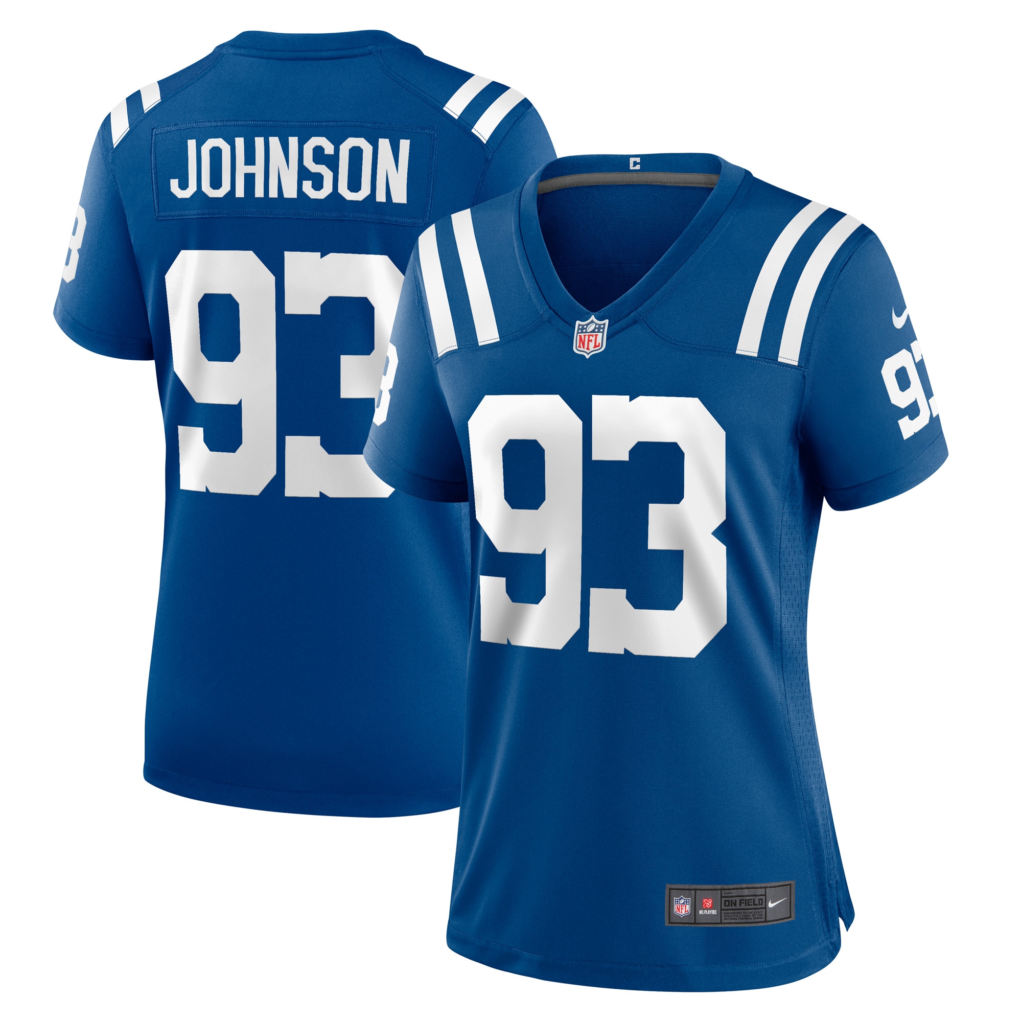 Eric Johnson Indianapolis Colts Nike Women's Player Game Jersey - Royal - vstockx