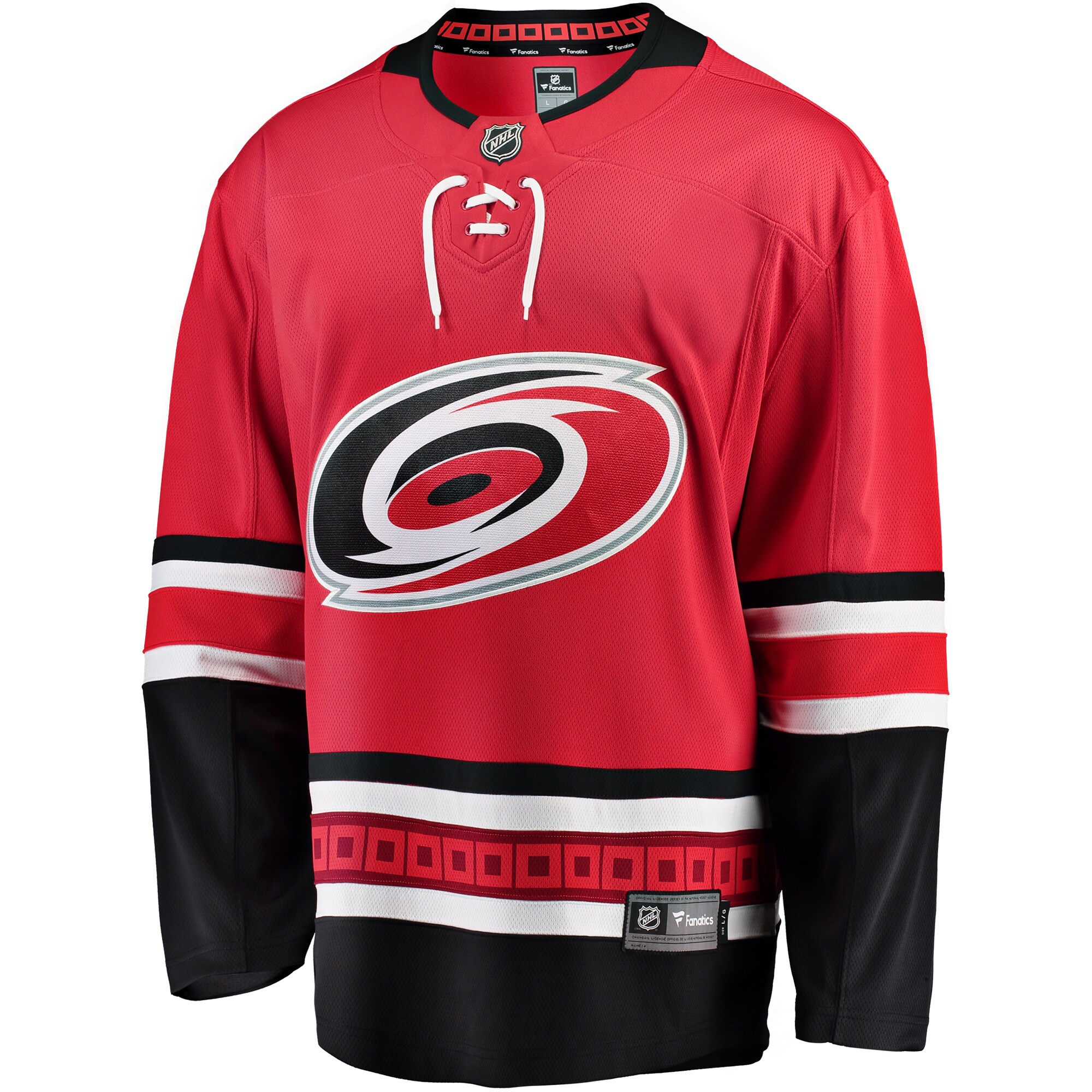 Carolina Hurricanes Fanatics Branded Breakaway Alternate Jersey - Red - vstockx