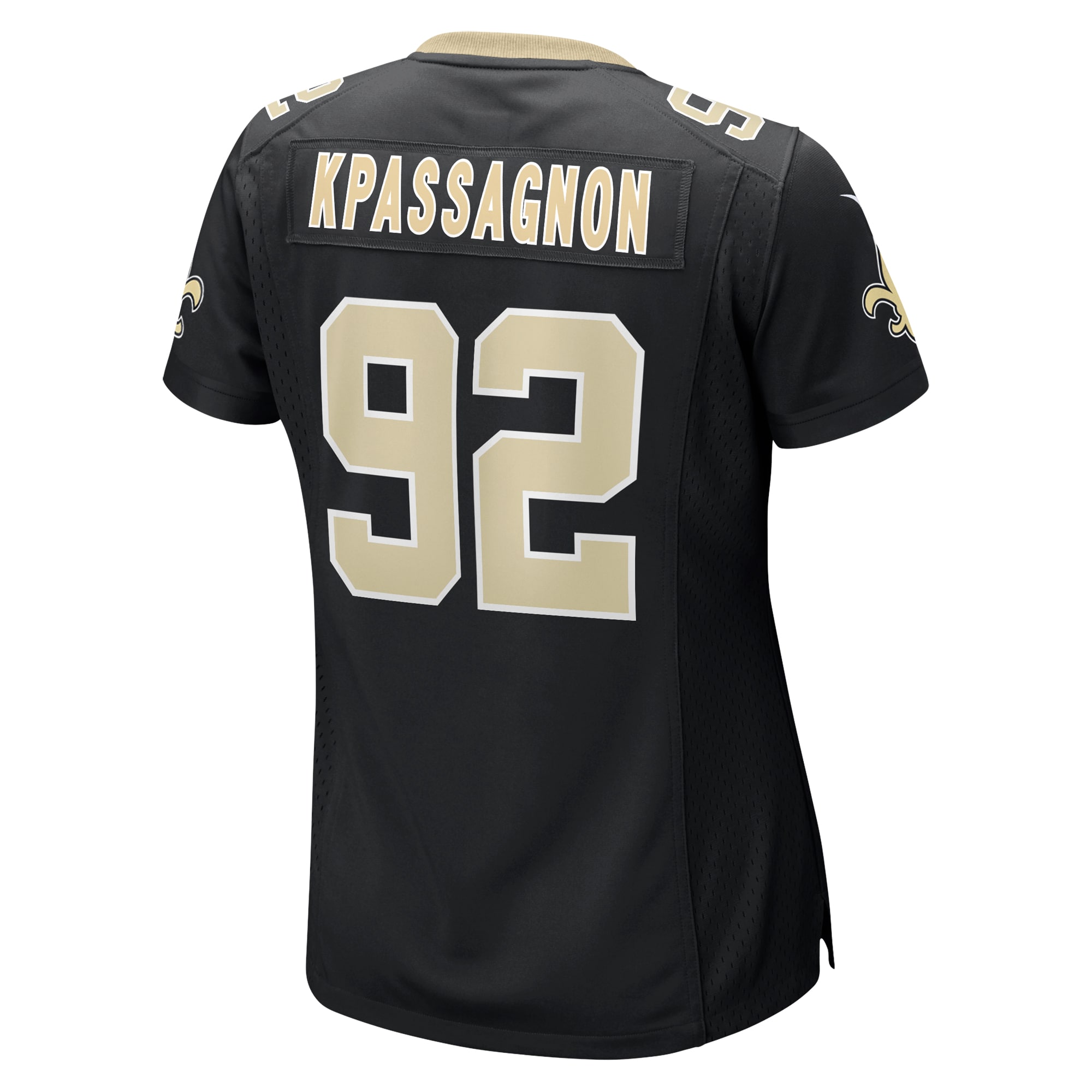 Tanoh Kpassagnon New Orleans Saints Nike Women's Game Player Jersey - Black - vstockx