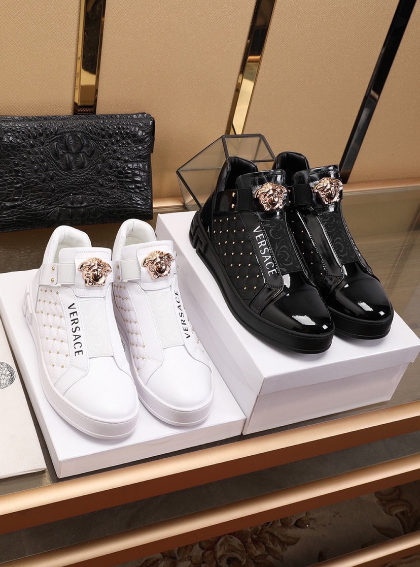 Versace High Top Sneaker 2 - vstockx