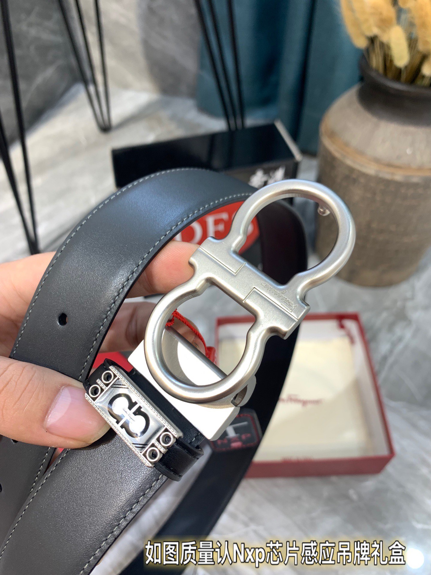 Streetwear Belt Ferragamo 319370 size:3.5cm - vstockx