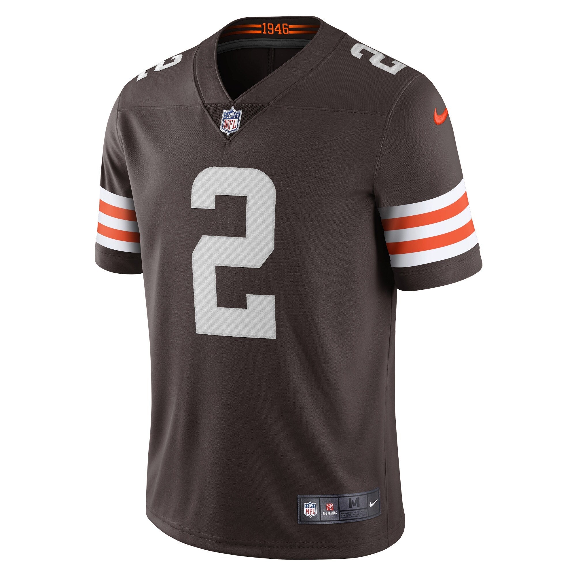 Men's Nike Amari Cooper Brown Cleveland Browns Vapor Limited Jersey - vstockx