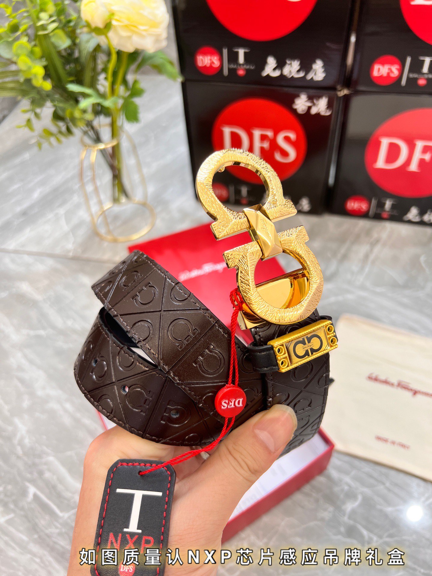 Streetwear Belt Ferragamo 319923 size:3.5cm - vstockx