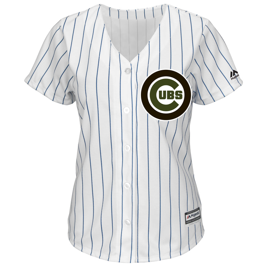 Women's Kris Bryant Chicago Cubs 2018 Memorial Day Home Cool Base Jersey - vstockx