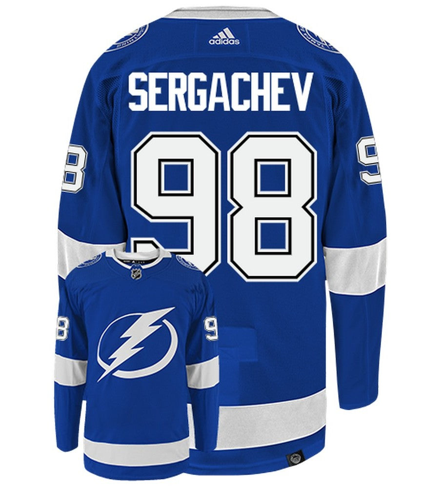 Mikhail Sergachev Tampa Bay Lightning Adidas Primegreen Authentic NHL Hockey Jersey - vstockx