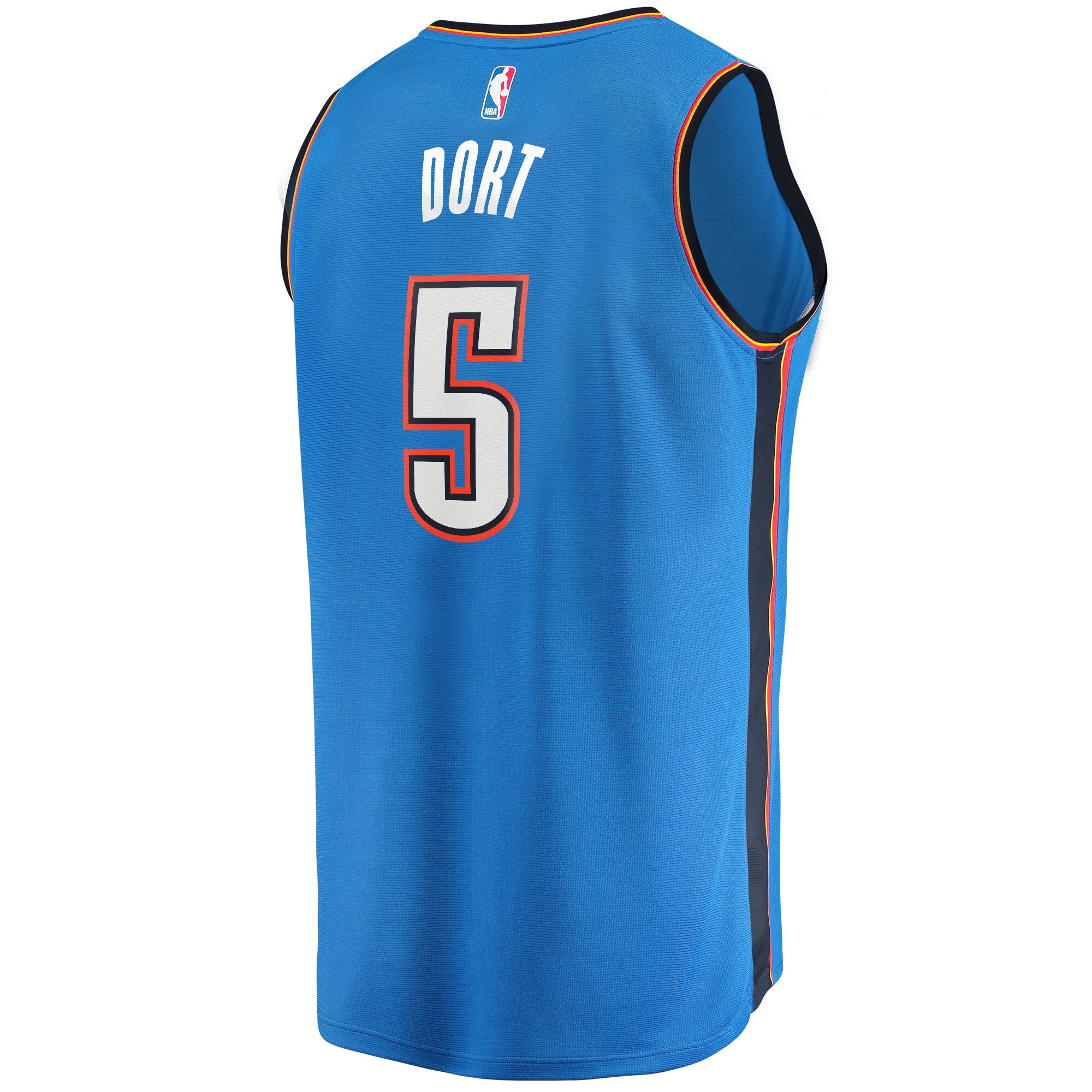 Luguentz Dort Oklahoma City Thunder Fanatics Branded Youth Fast Break Player Jersey - Icon Edition - Blue - vstockx
