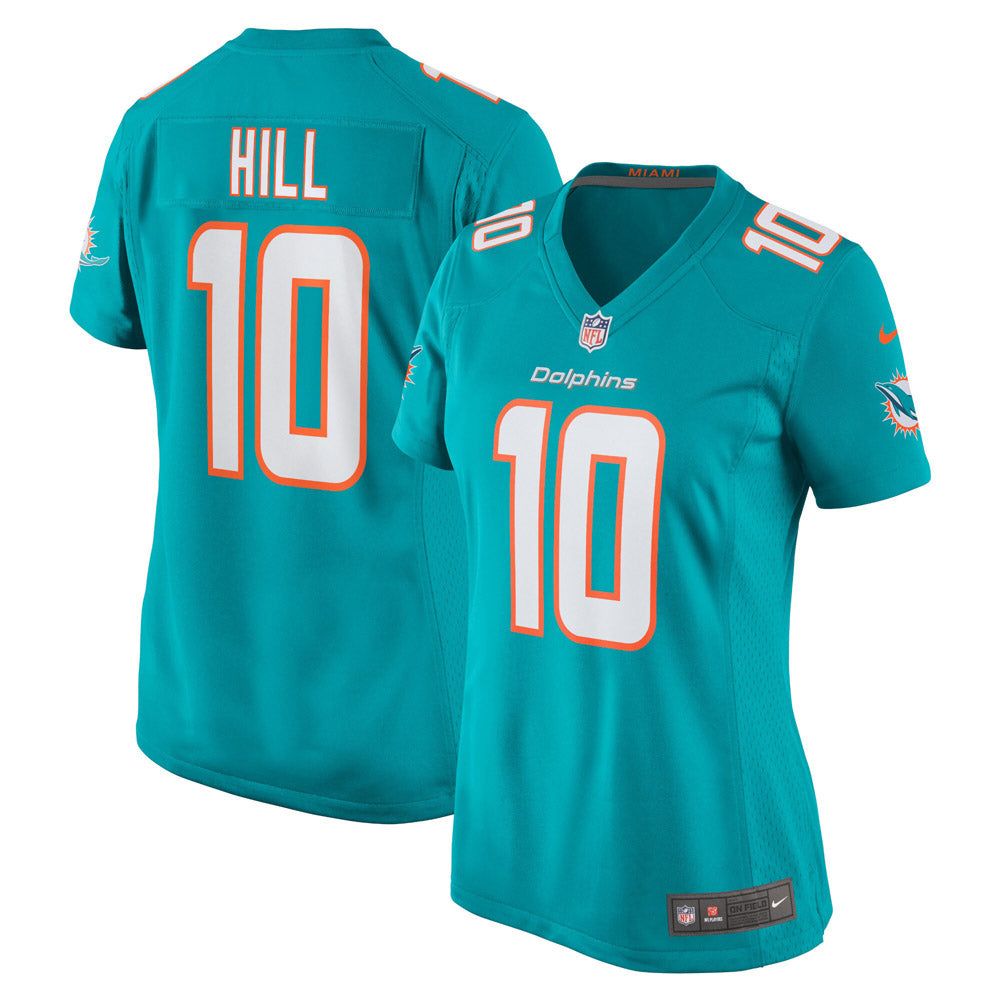 Women's Miami Dolphins Tyreek Hill Game Jersey Aqua - vstockx
