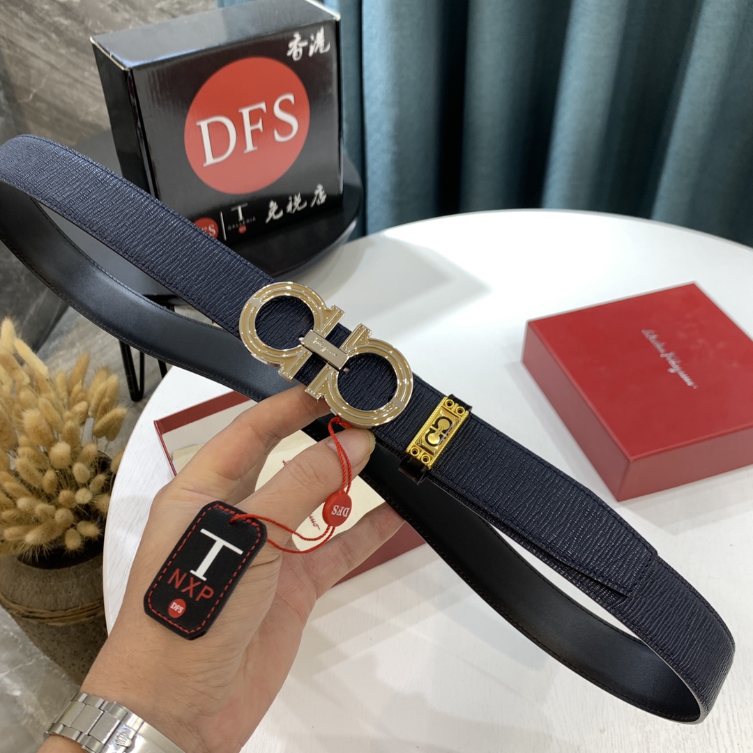 Streetwear Belt Ferragamo 320049 size:3.5cm - vstockx