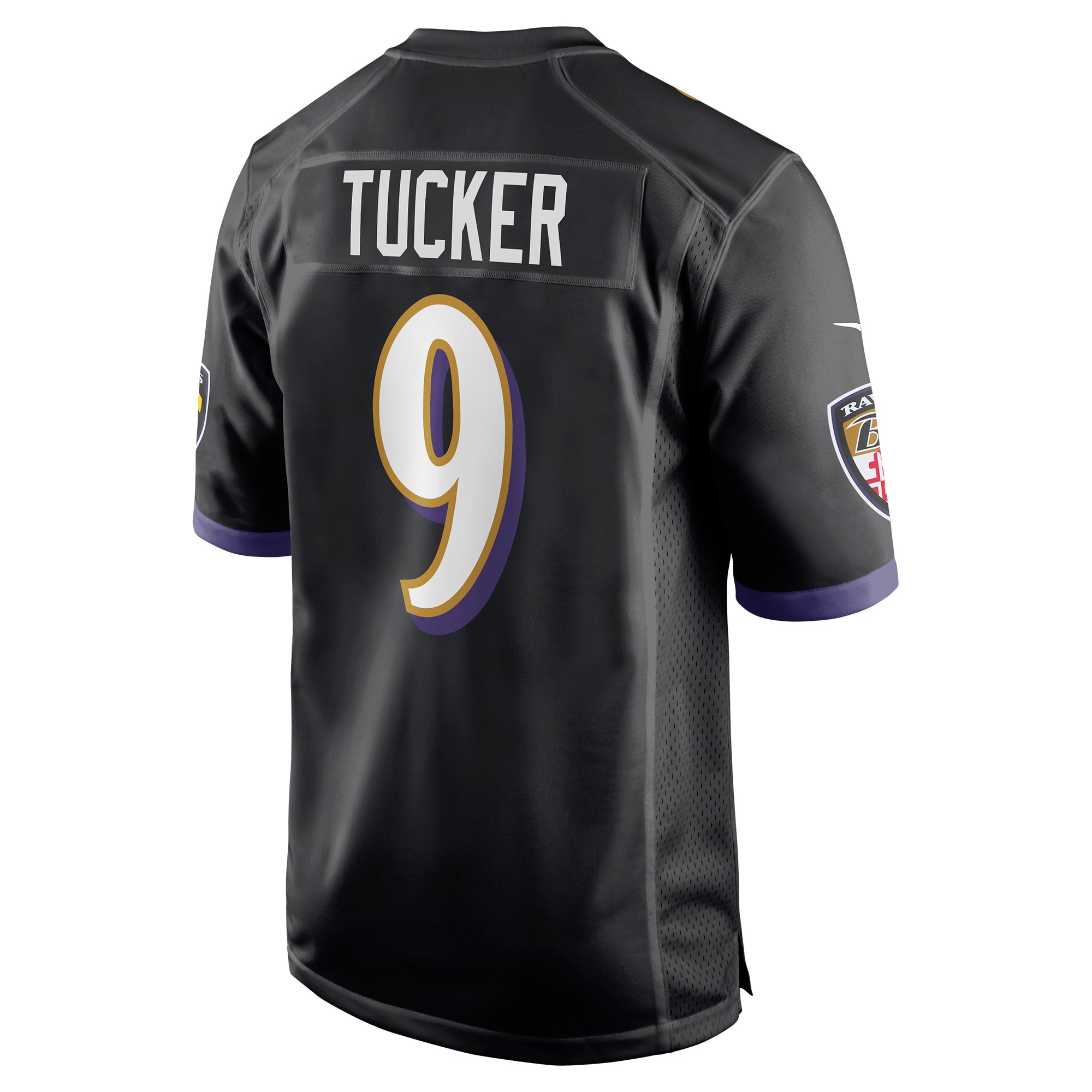 Justin Tucker Baltimore Ravens Nike Player Game Jersey - Black - vstockx