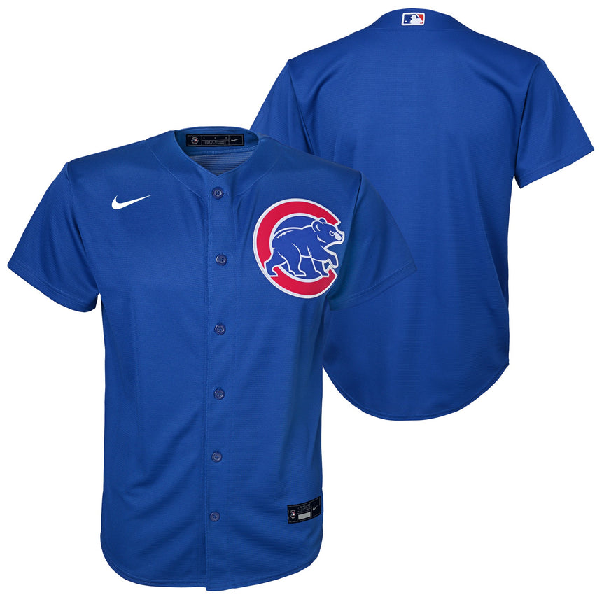Youth Chicago Cubs BLUE Alternate Replica Team Jersey - vstockx