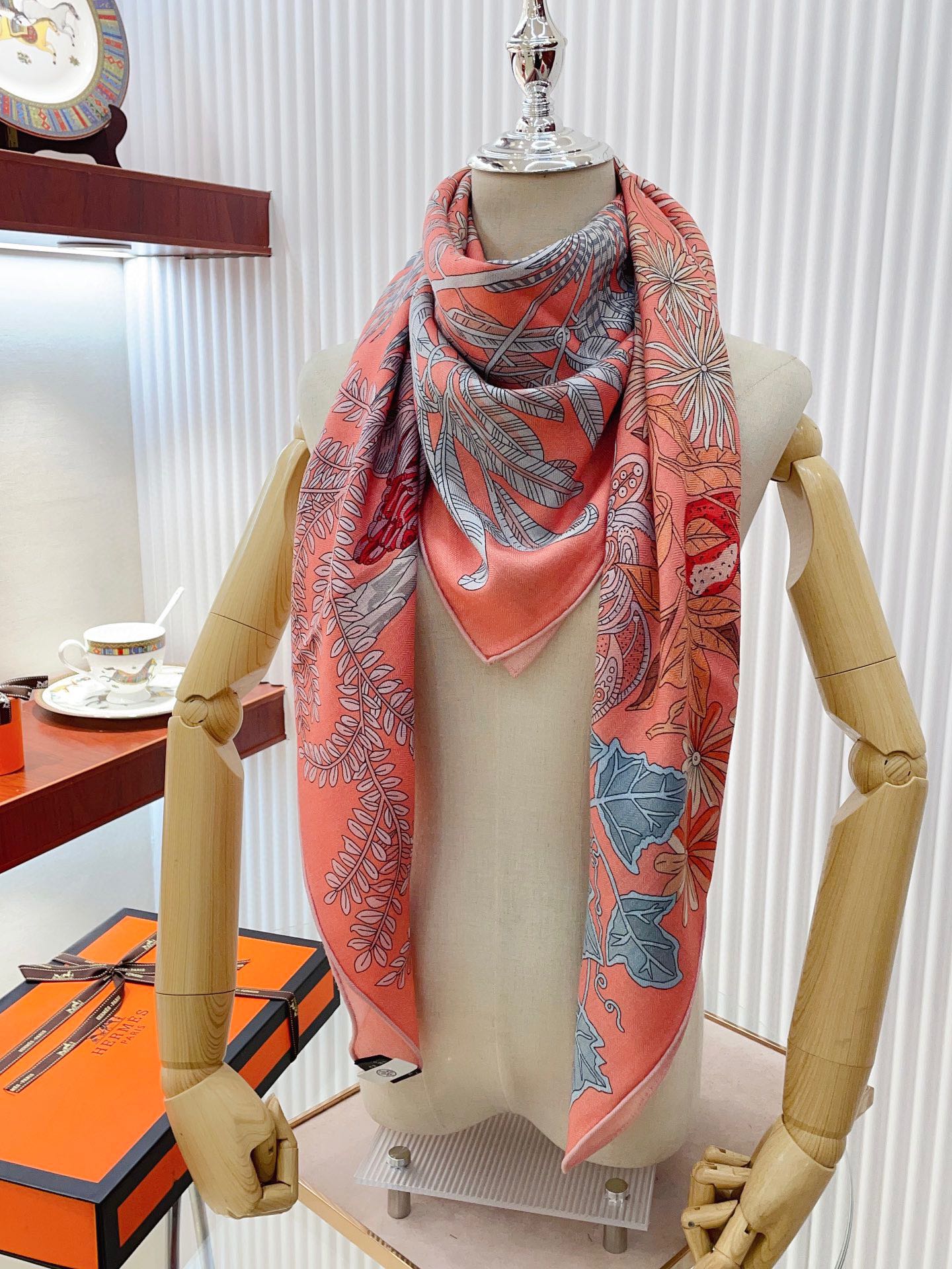 Streetwear Scarf Hermes 328762 SIZE:135cm*135cm - vstockx