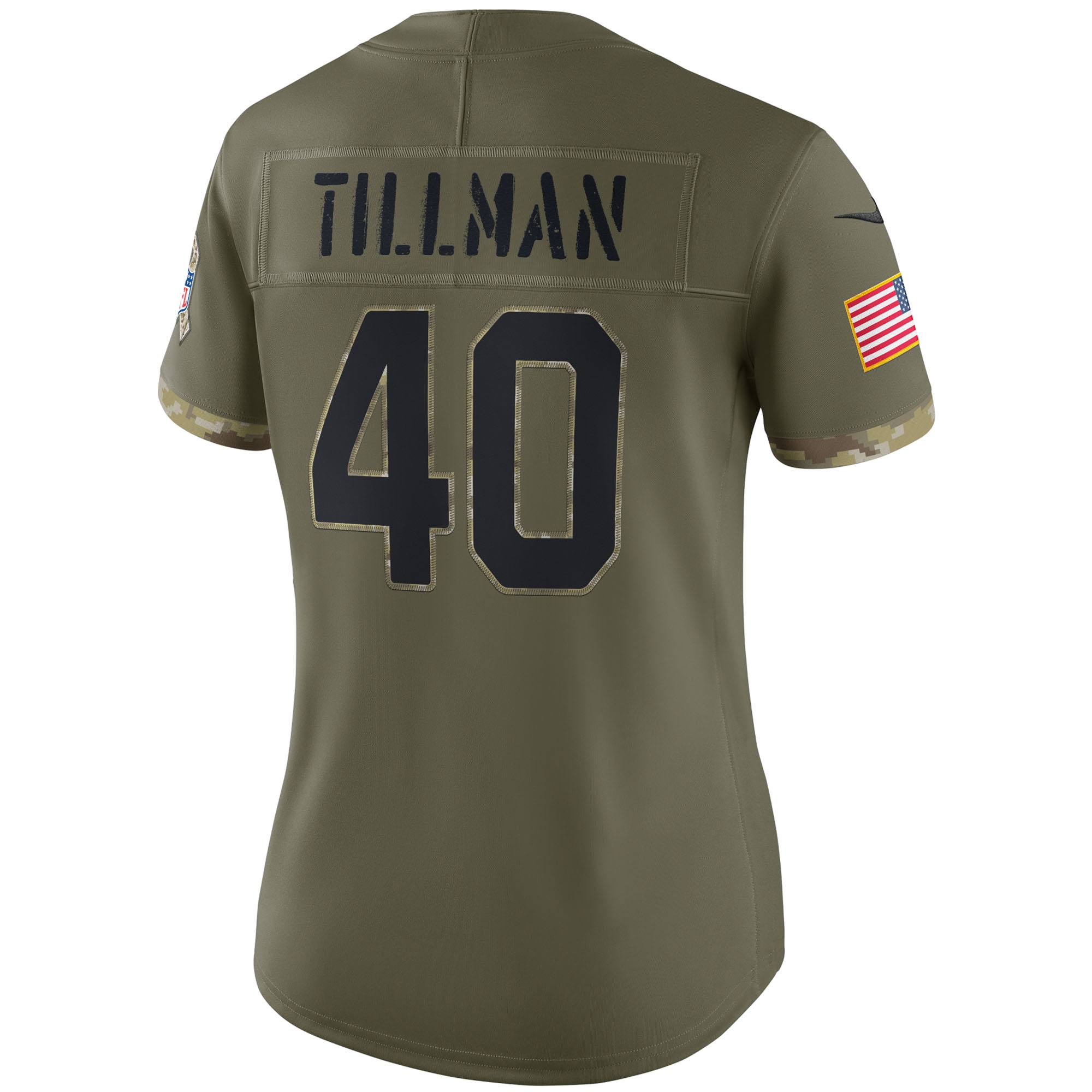 Pat Tillman Arizona Cardinals Nike Women's 2022 Salute To Service Retired Player Limited Jersey - Olive - vstockx
